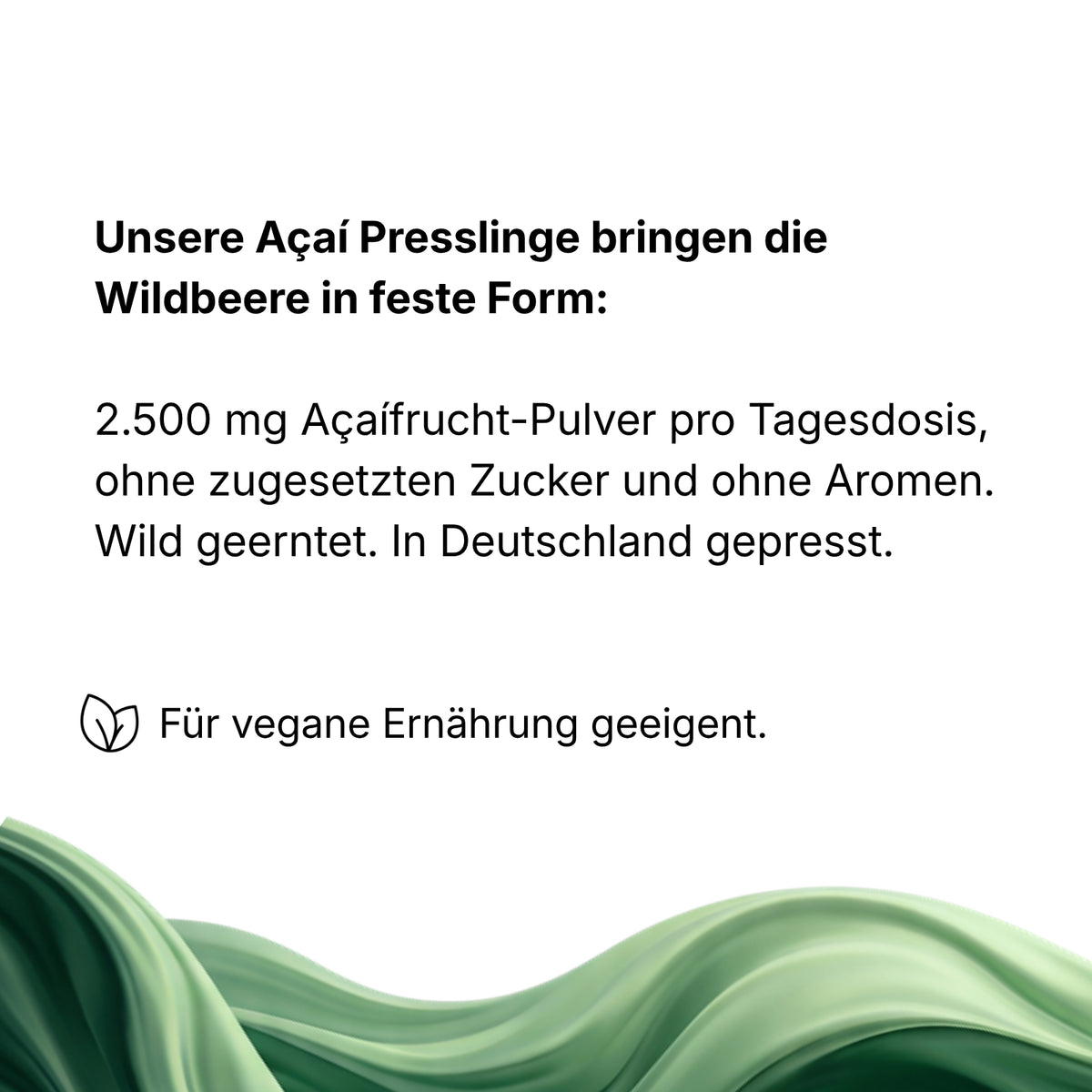 Açaí Presslinge