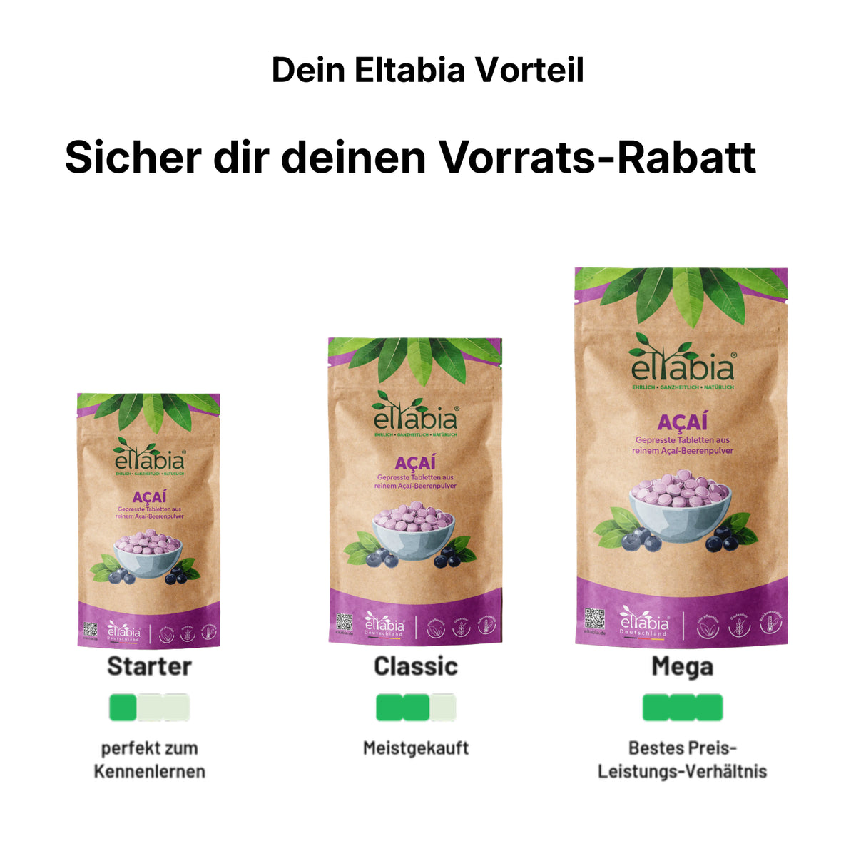 Açaí Presslinge