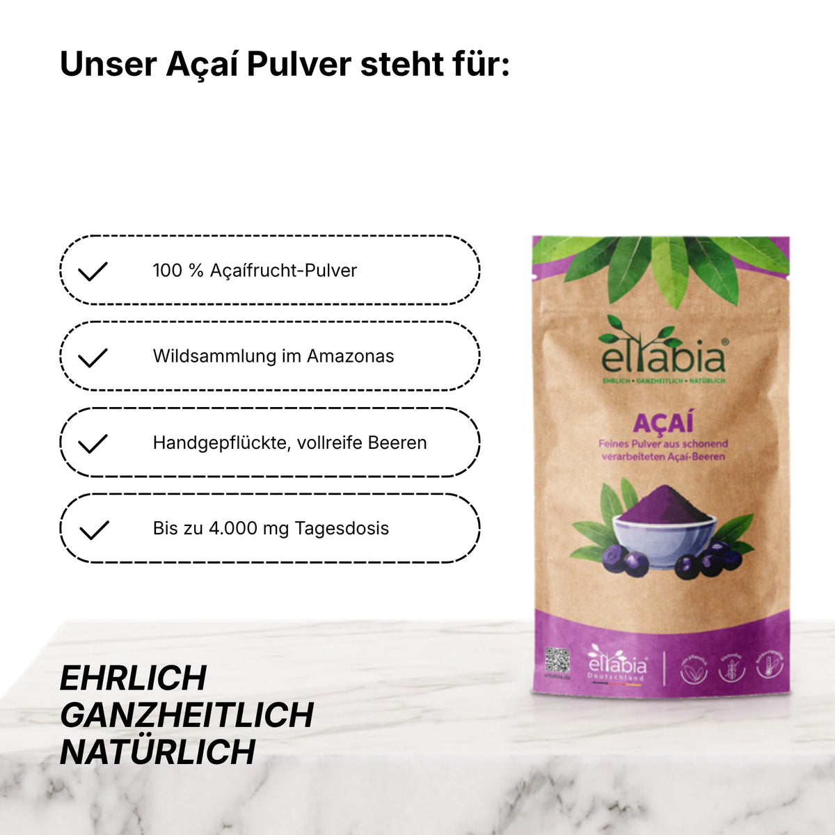 Açaí Pulver