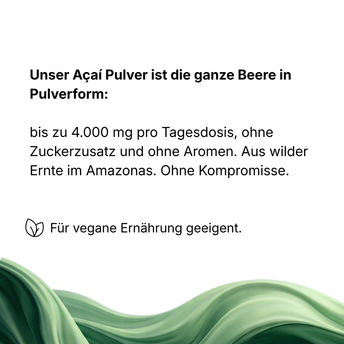 Açaí Pulver