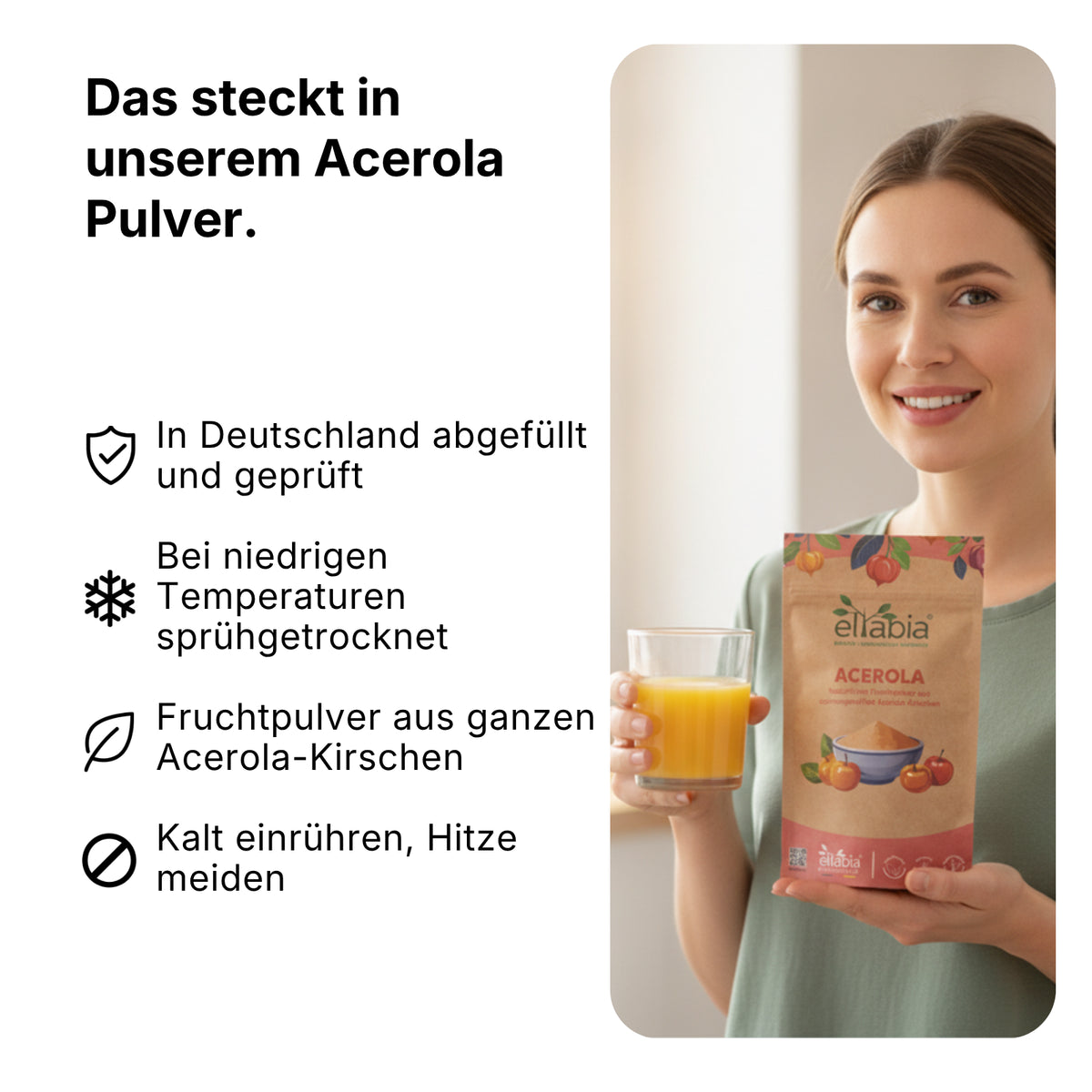 Acerola Pulver -Vitamin C