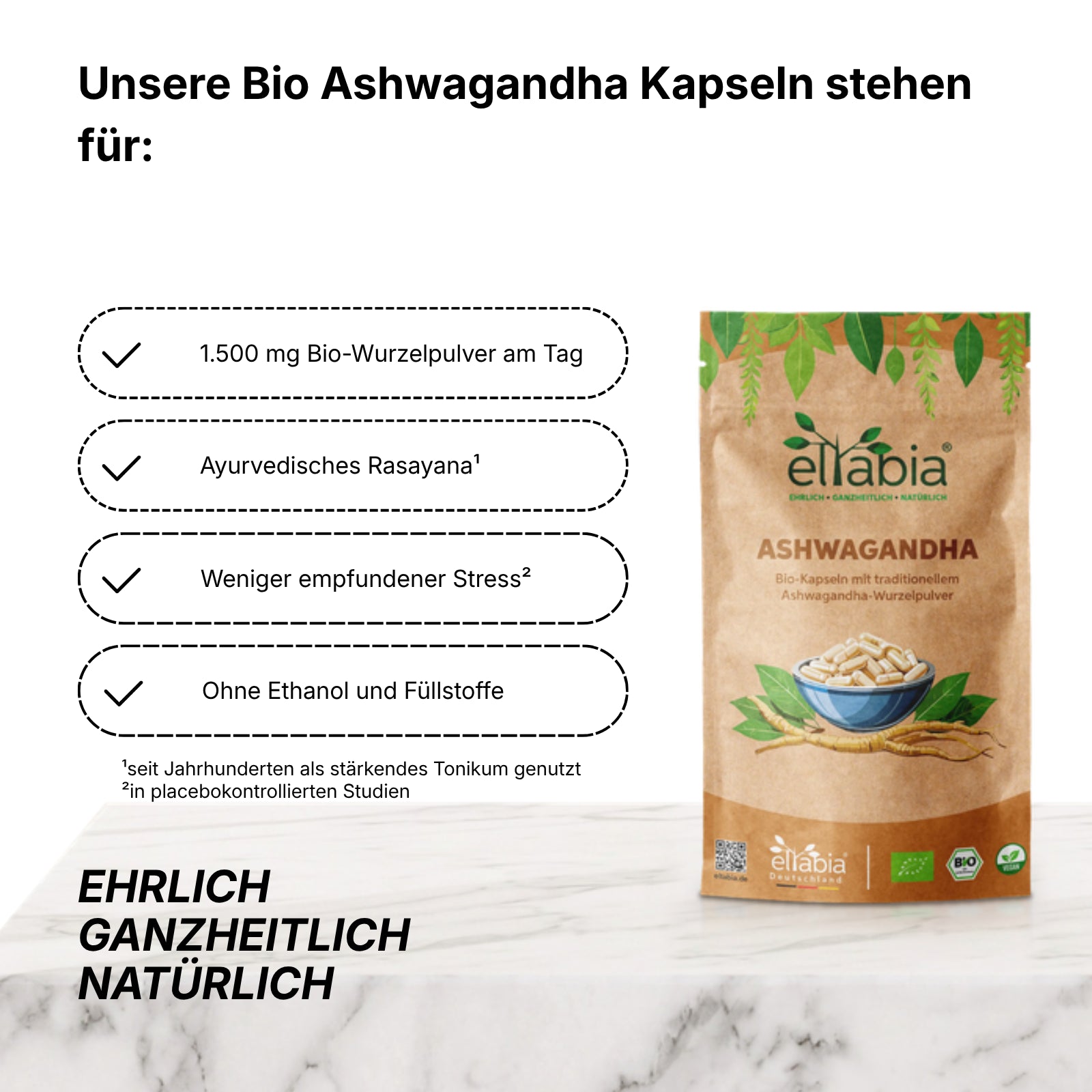Bio Ashwagandha Kapseln