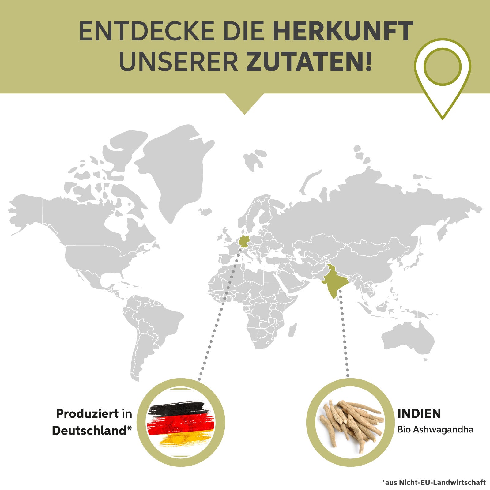 Bio-Ashwagandha Pulver