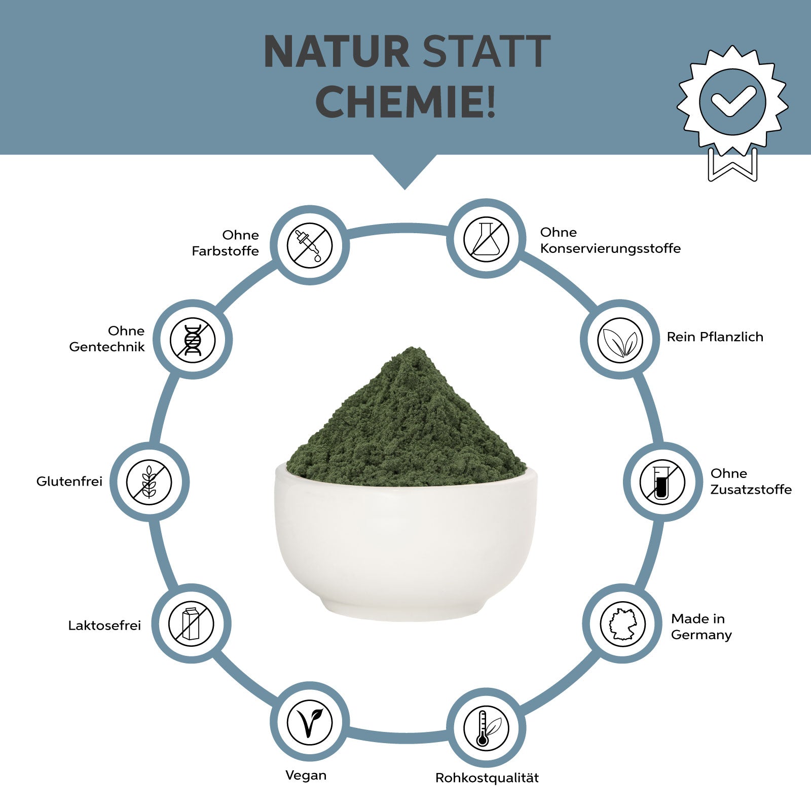 Bio Spirulina Pulver