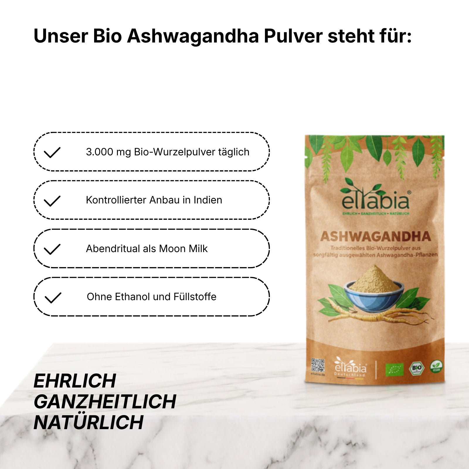 Bio Ashwagandha Pulver