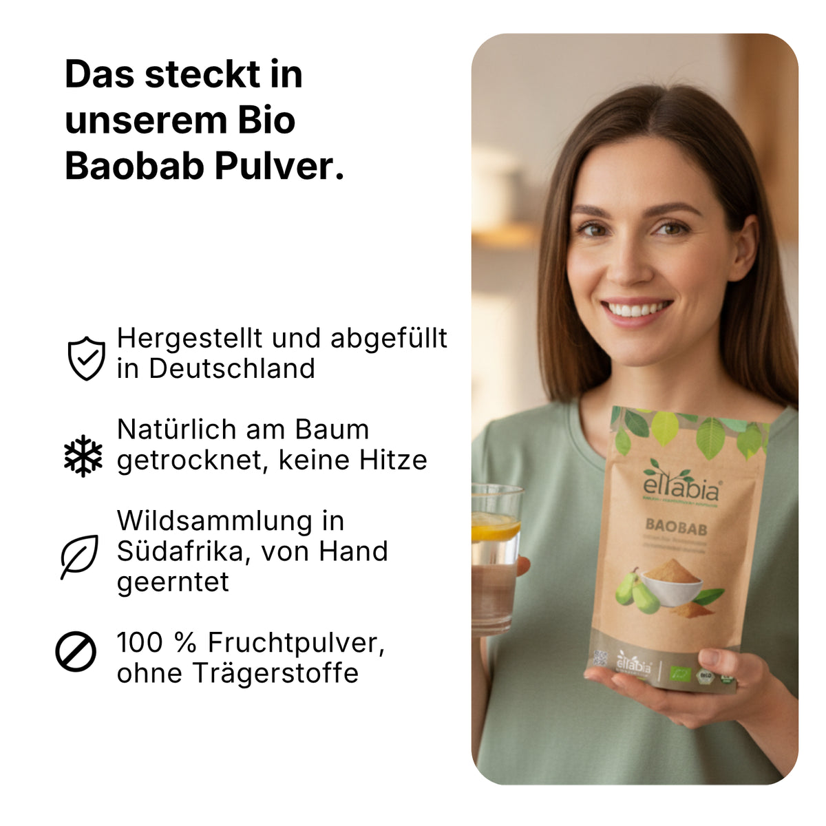 Bio Baobab Pulver