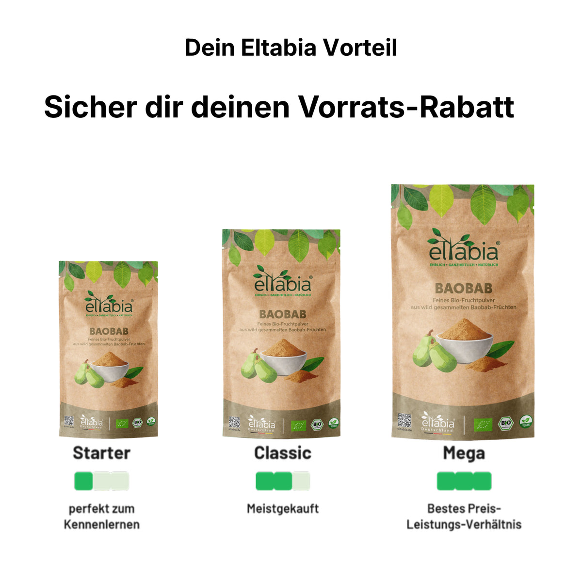 Bio Baobab Pulver