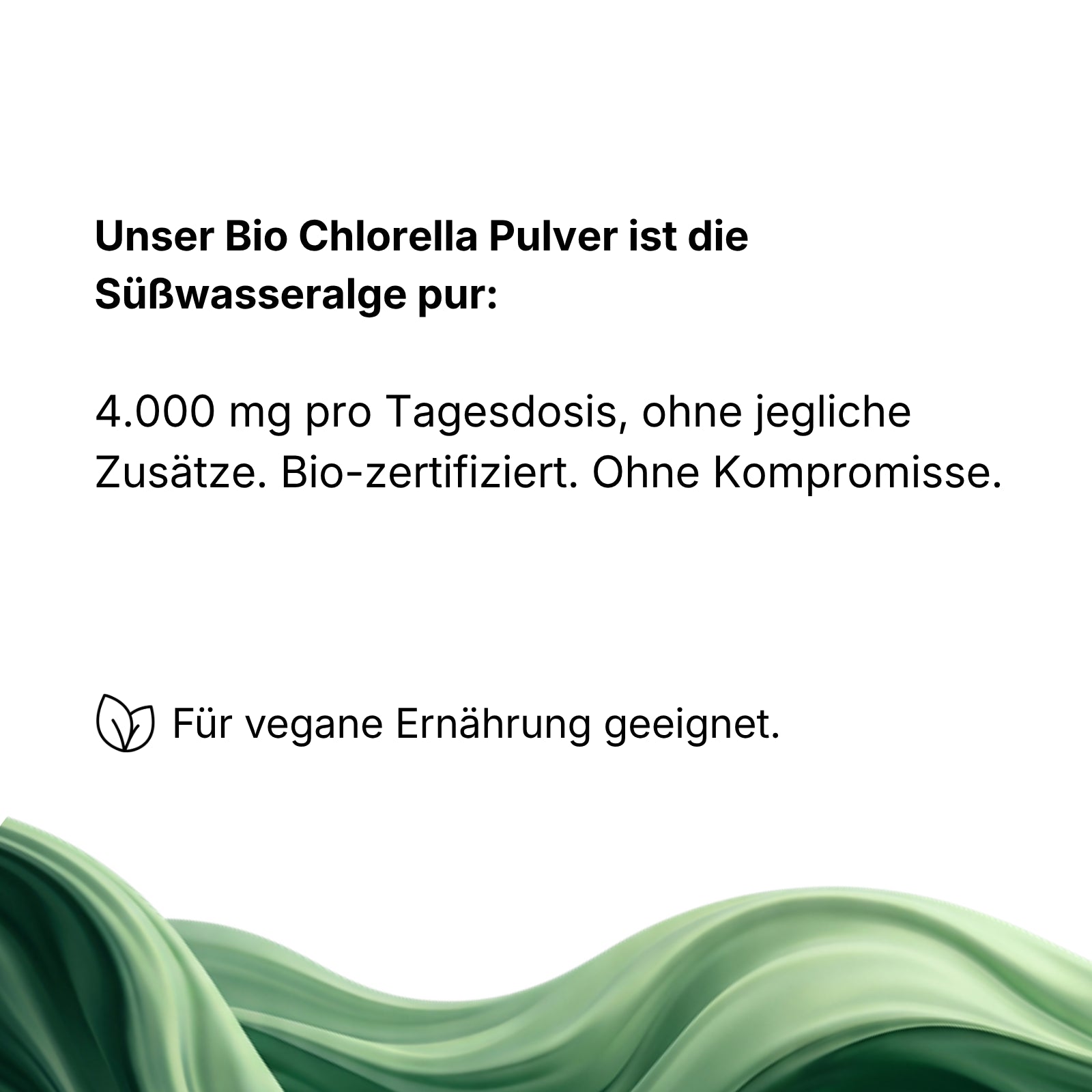 Bio Chlorella Pulver