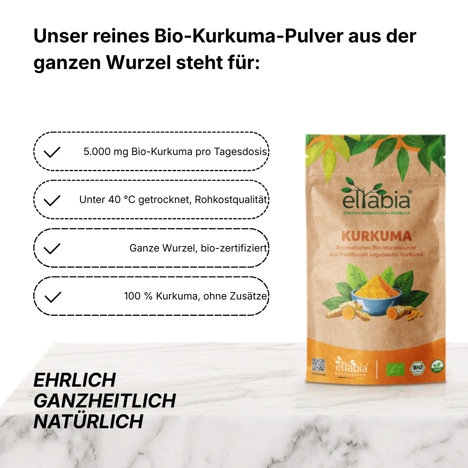 Bio Kurkuma Pulver
