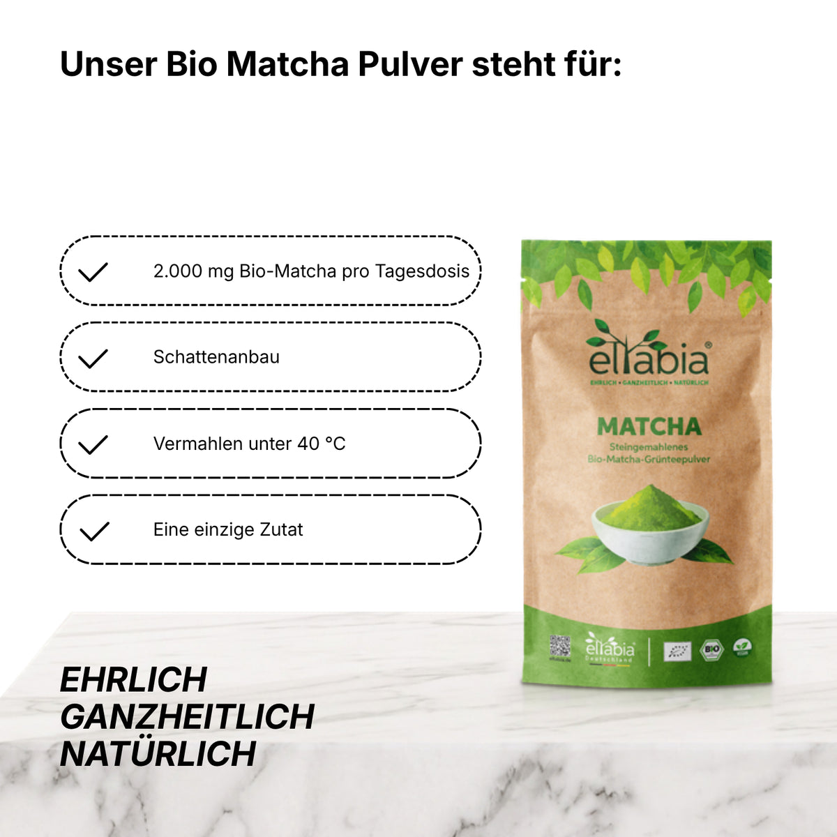 Bio Matcha Pulver