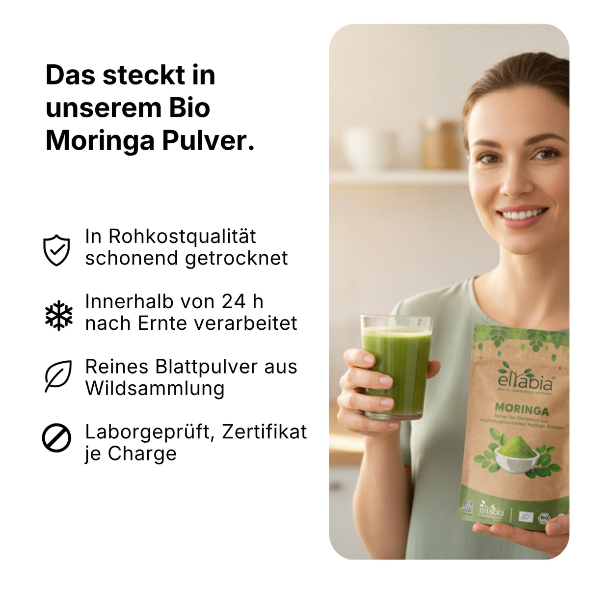 Bio Moringa Pulver