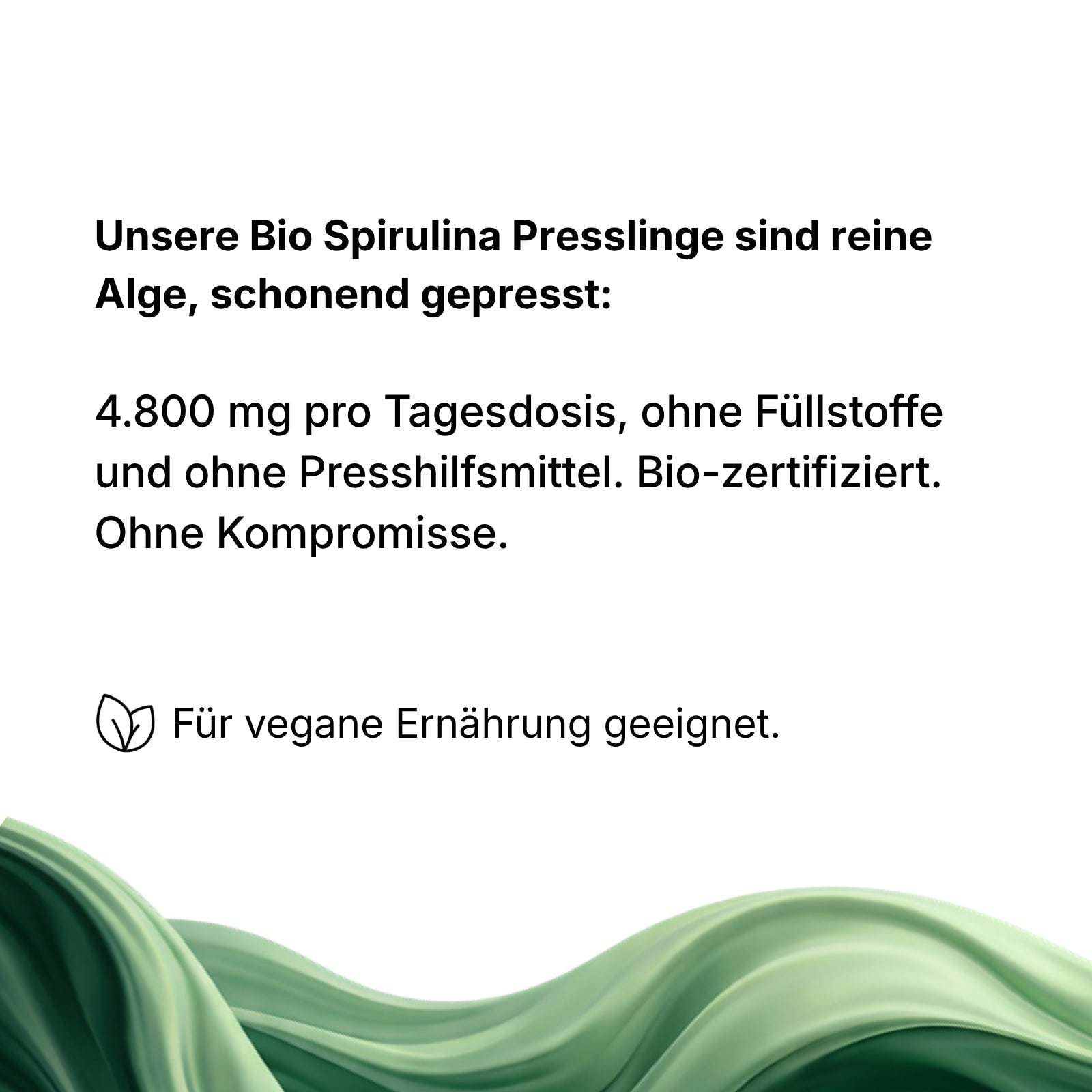 Bio Spirulina Presslinge
