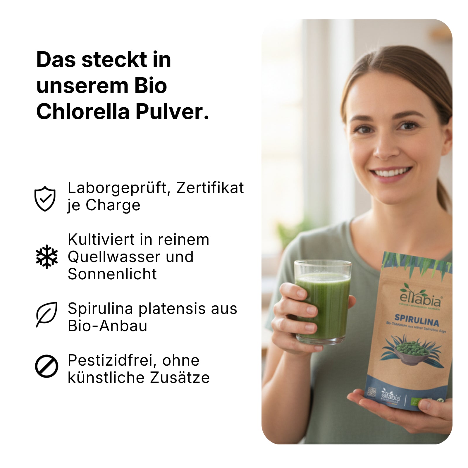 Bio Spirulina Presslinge