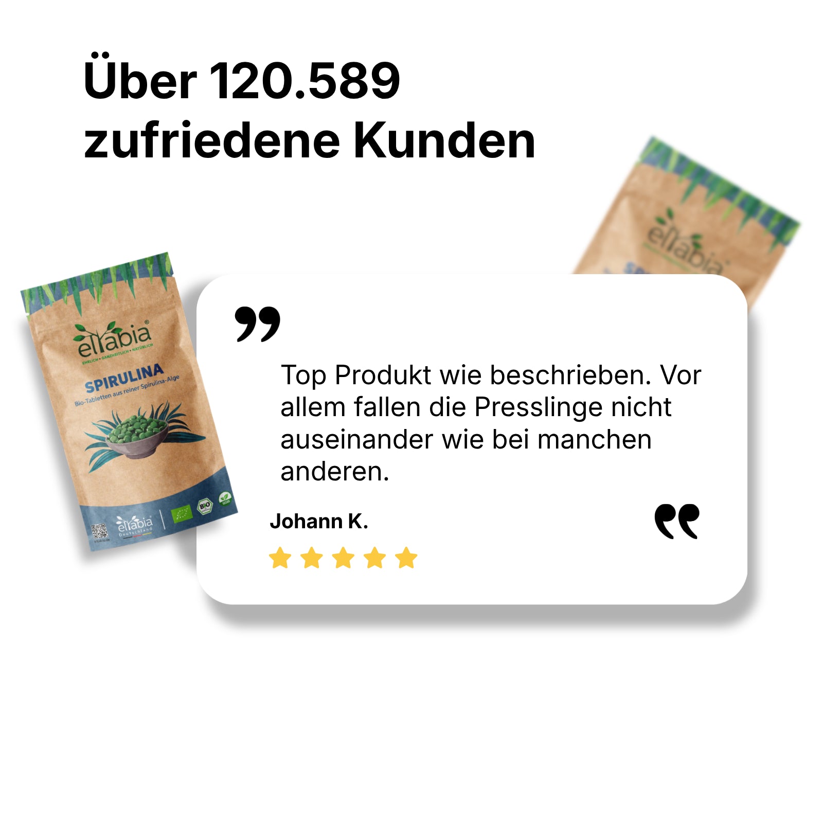 Bio Spirulina Presslinge