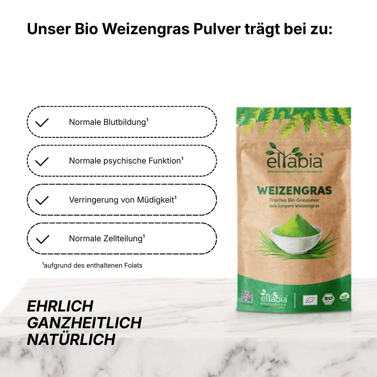Bio Weizengras Pulver