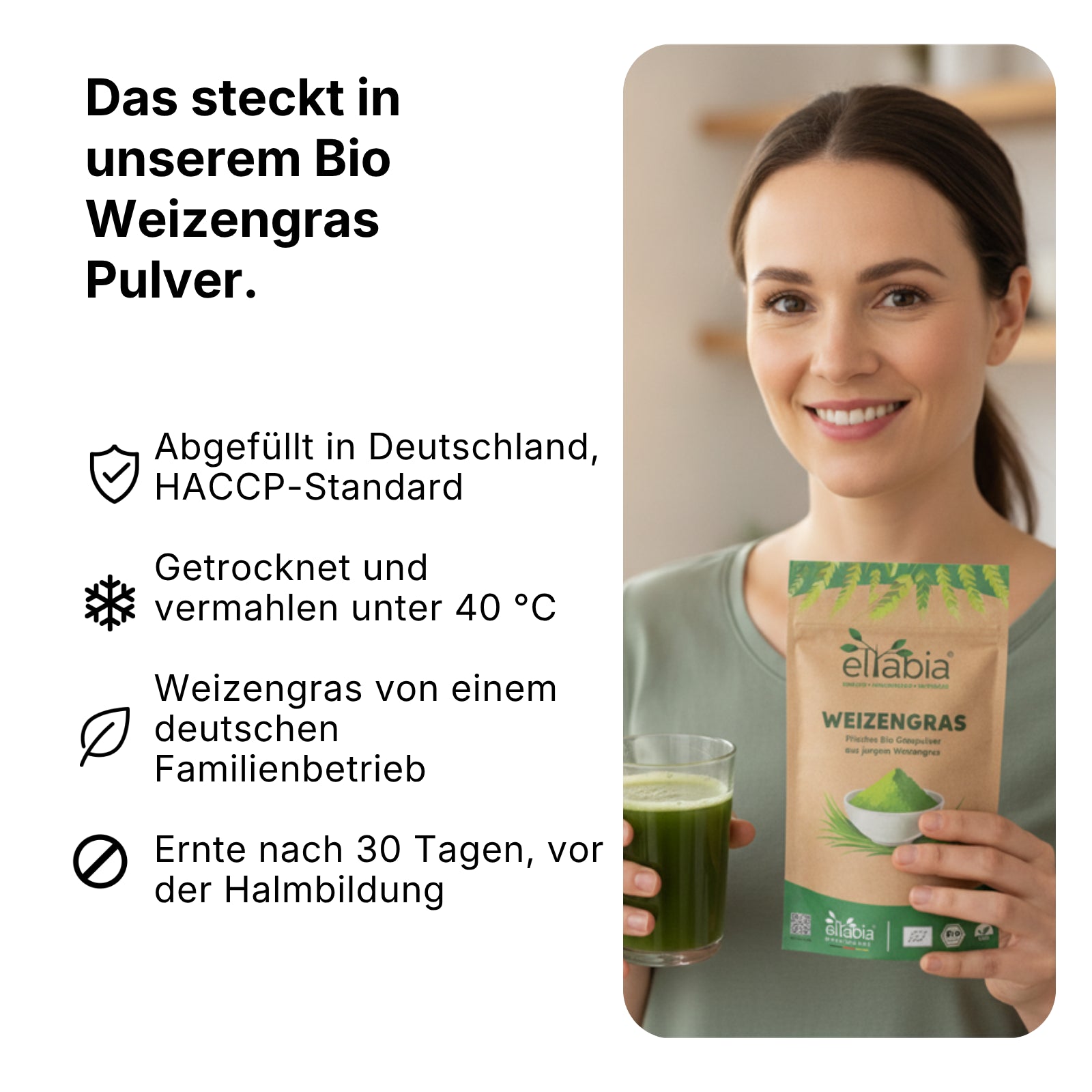 Bio Weizengras Pulver