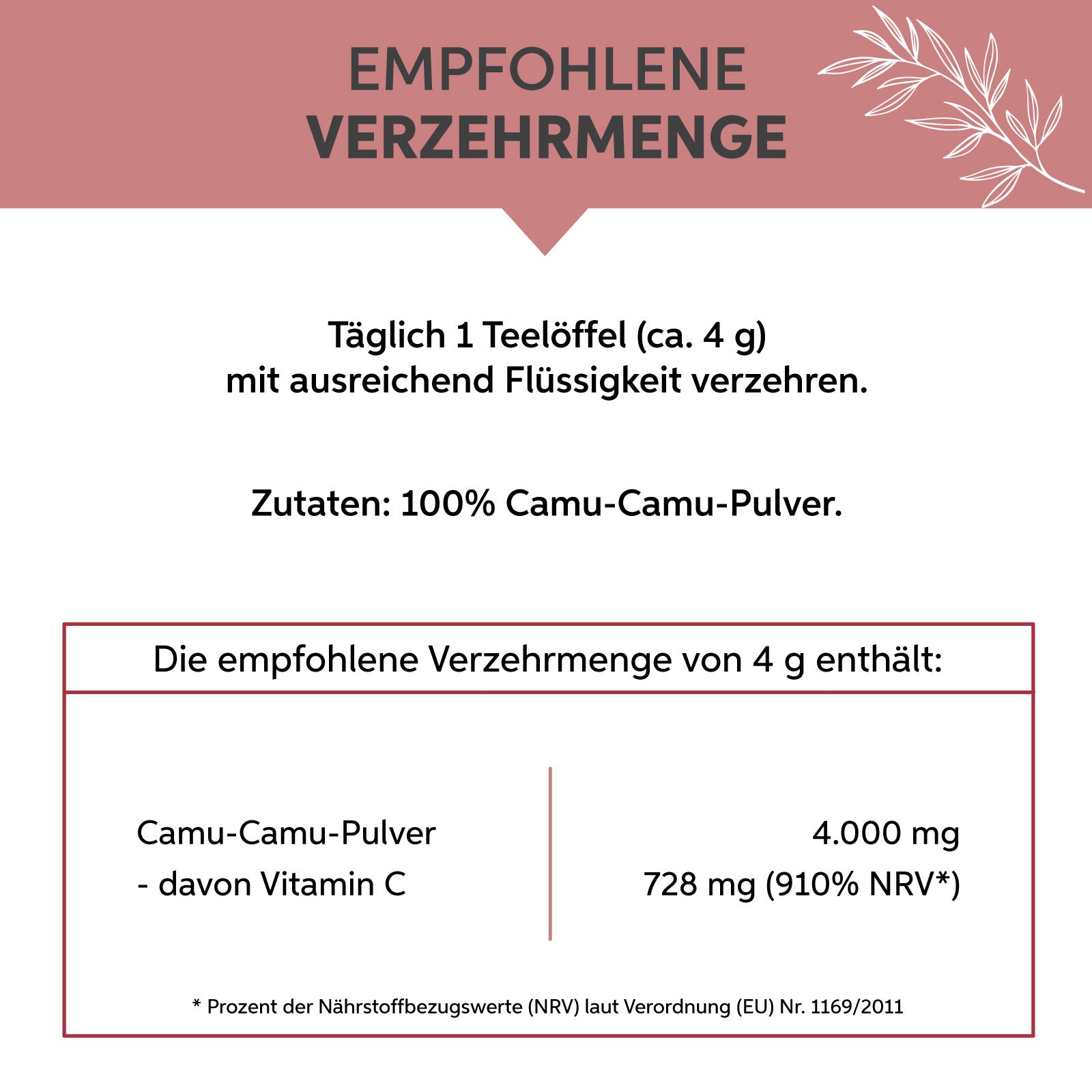 Camu Camu Pulver