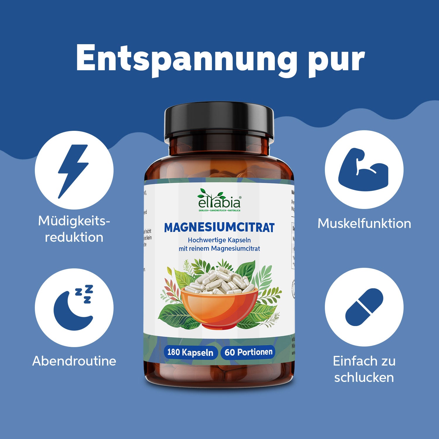 Magnesiumcitrat Kapseln 180
