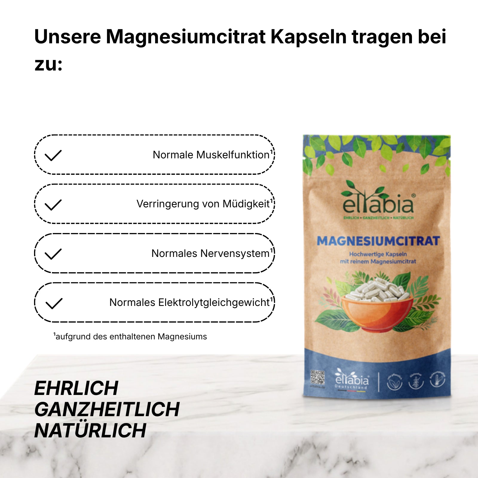 Magnesiumcitrat Kapseln
