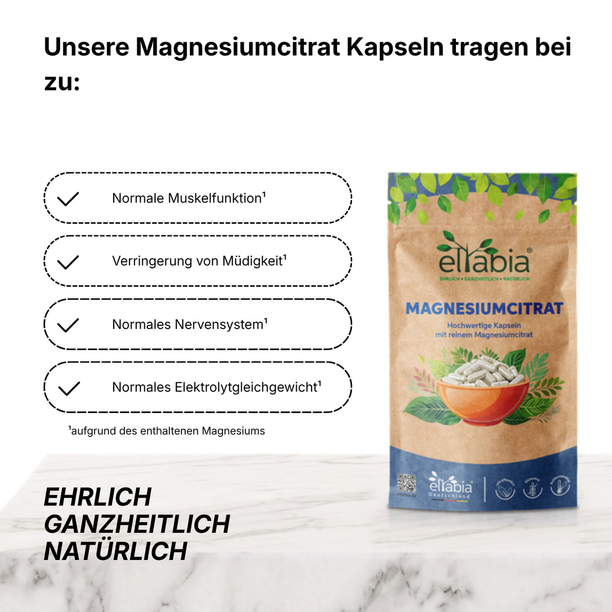 Magnesiumcitrat Kapseln