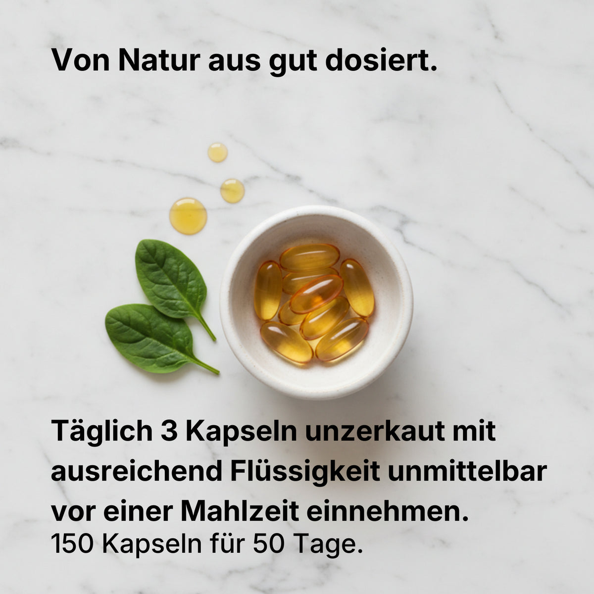 Omega 3 Fischöl 1000mg Kapseln 150