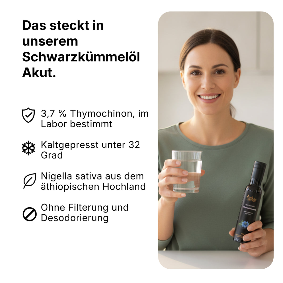 Schwarzkümmelöl Akut 250ml