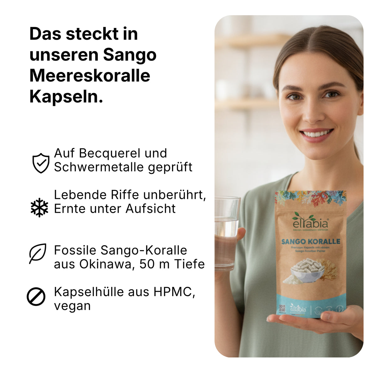 Sango Meereskoralle Kapseln