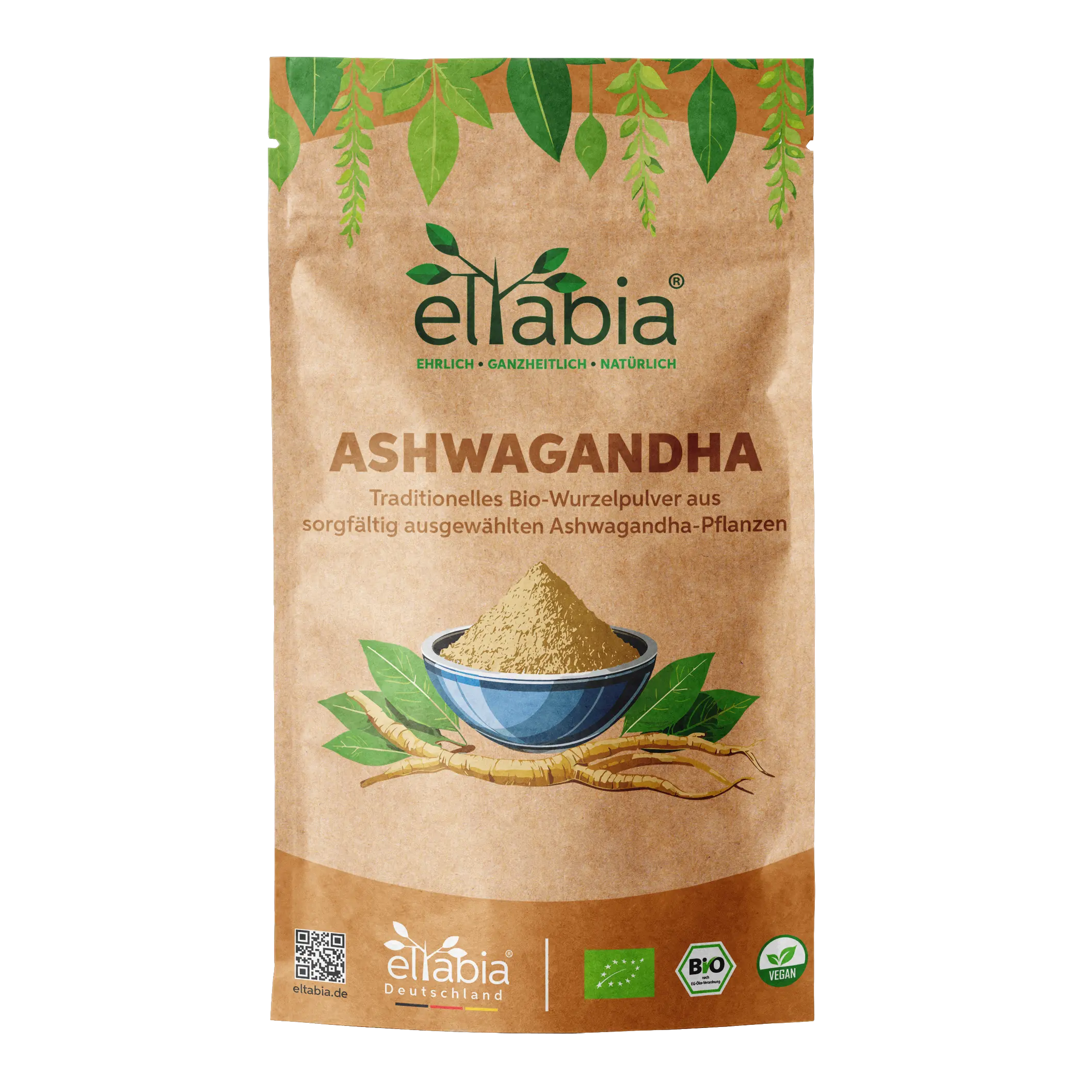 Bio-Ashwagandha Pulver