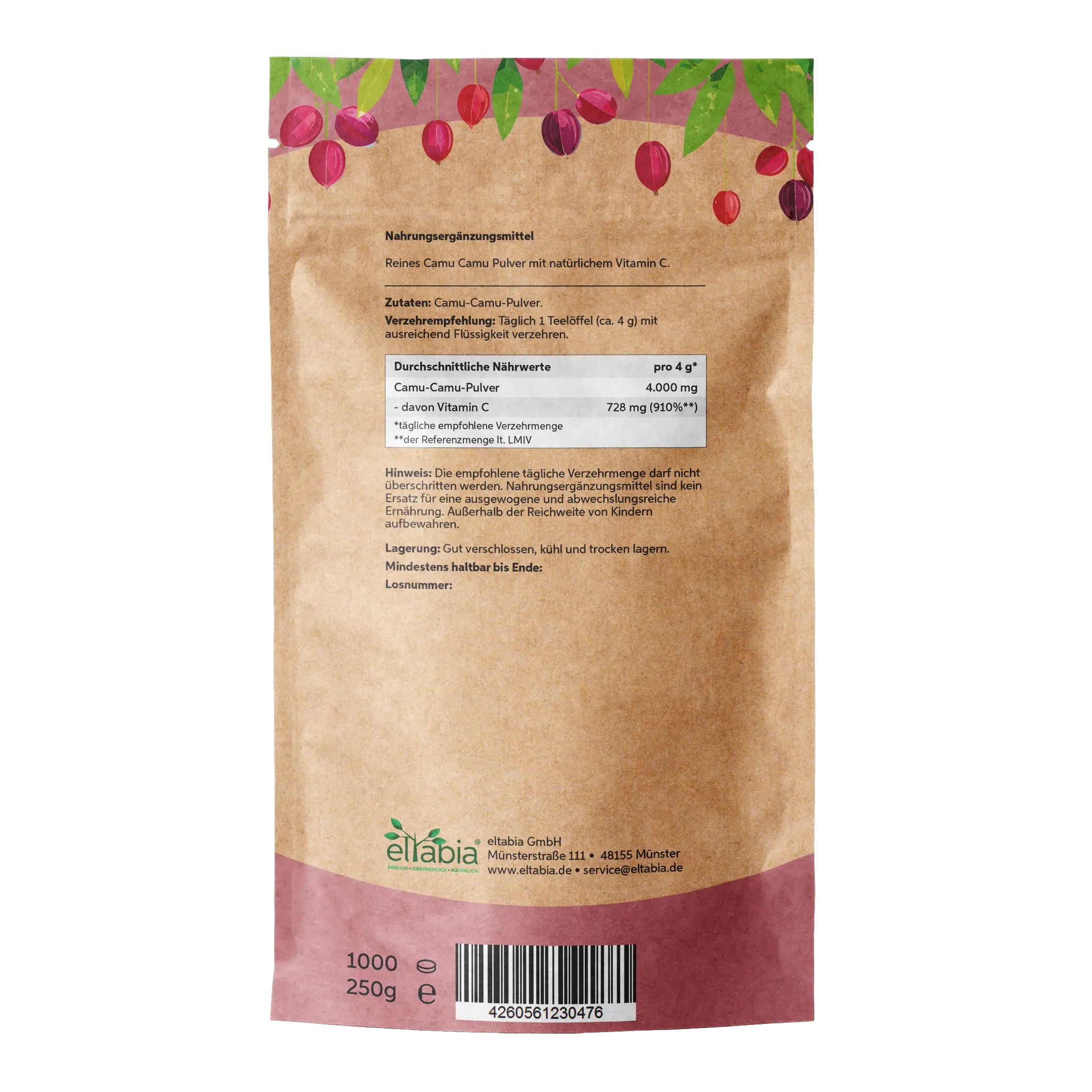Camu Camu Presslinge