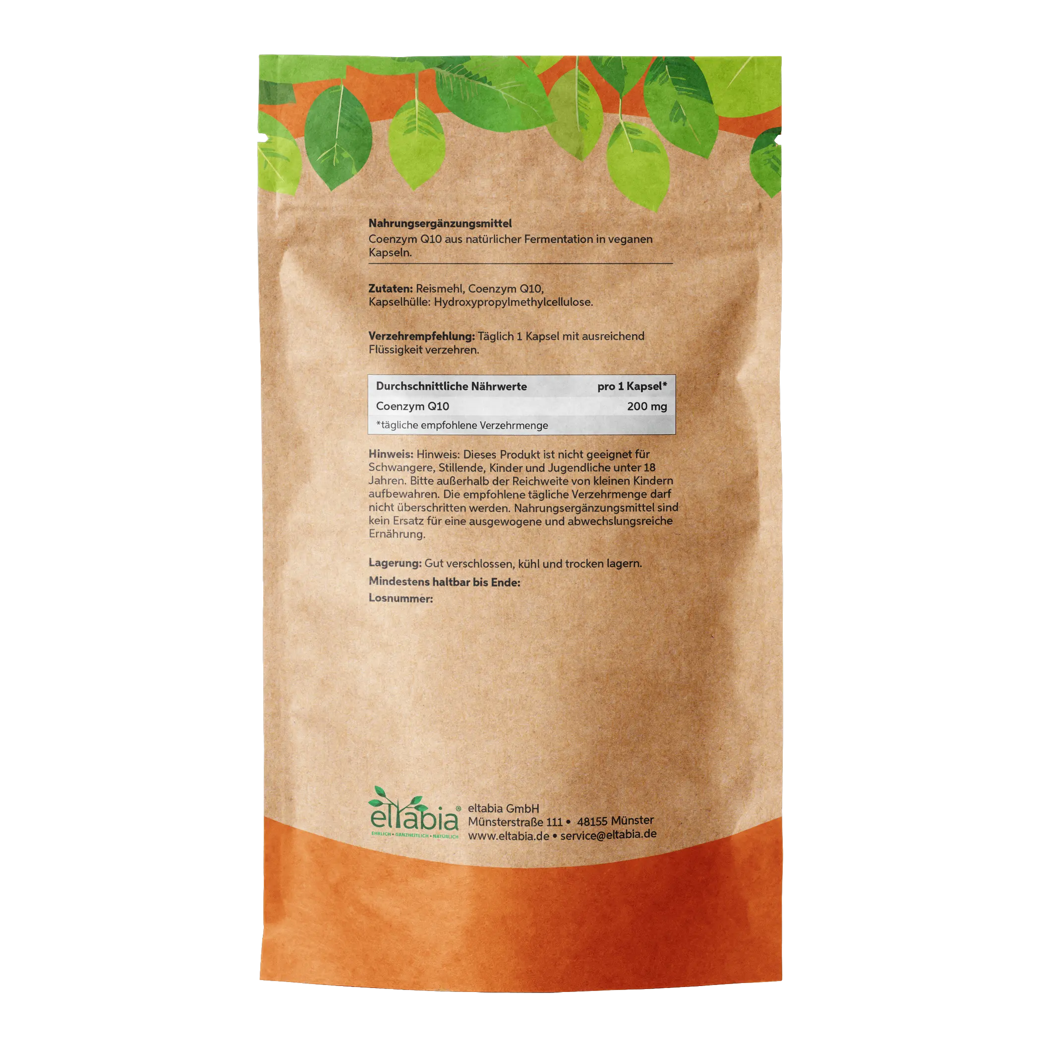 Coenzym Q10 Kapsel hochdosiert 200mg/Kapsel