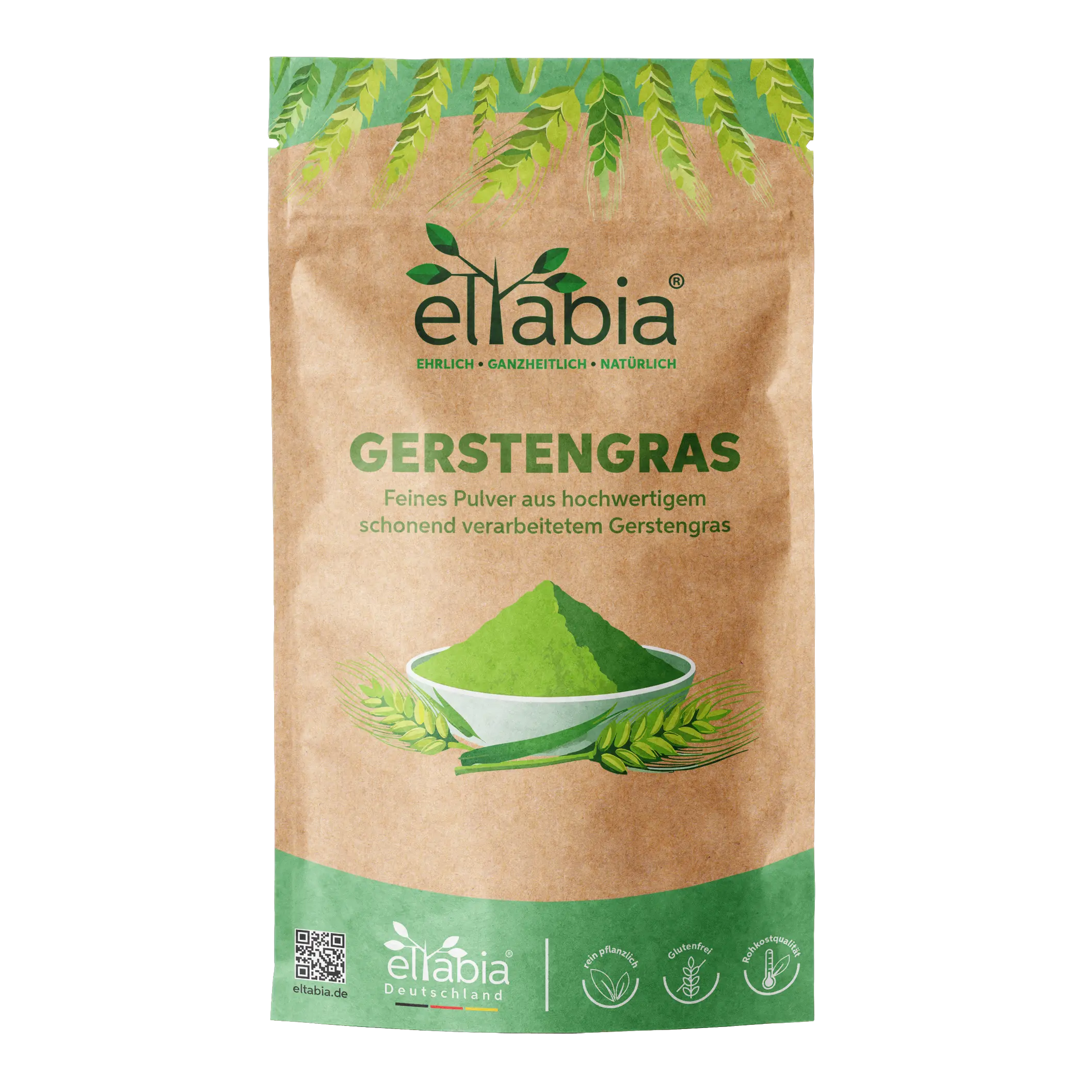 Gerstengras Pulver