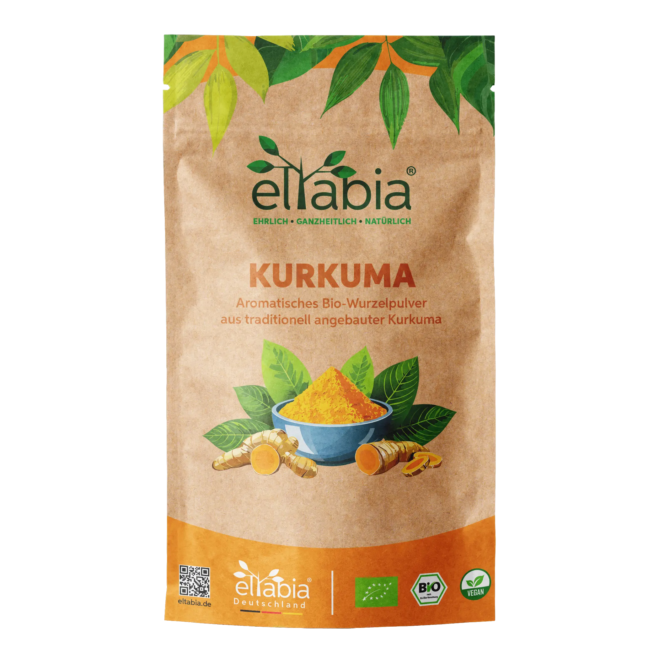 Bio Kurkuma Pulver 200 g Gratis-Geschenk