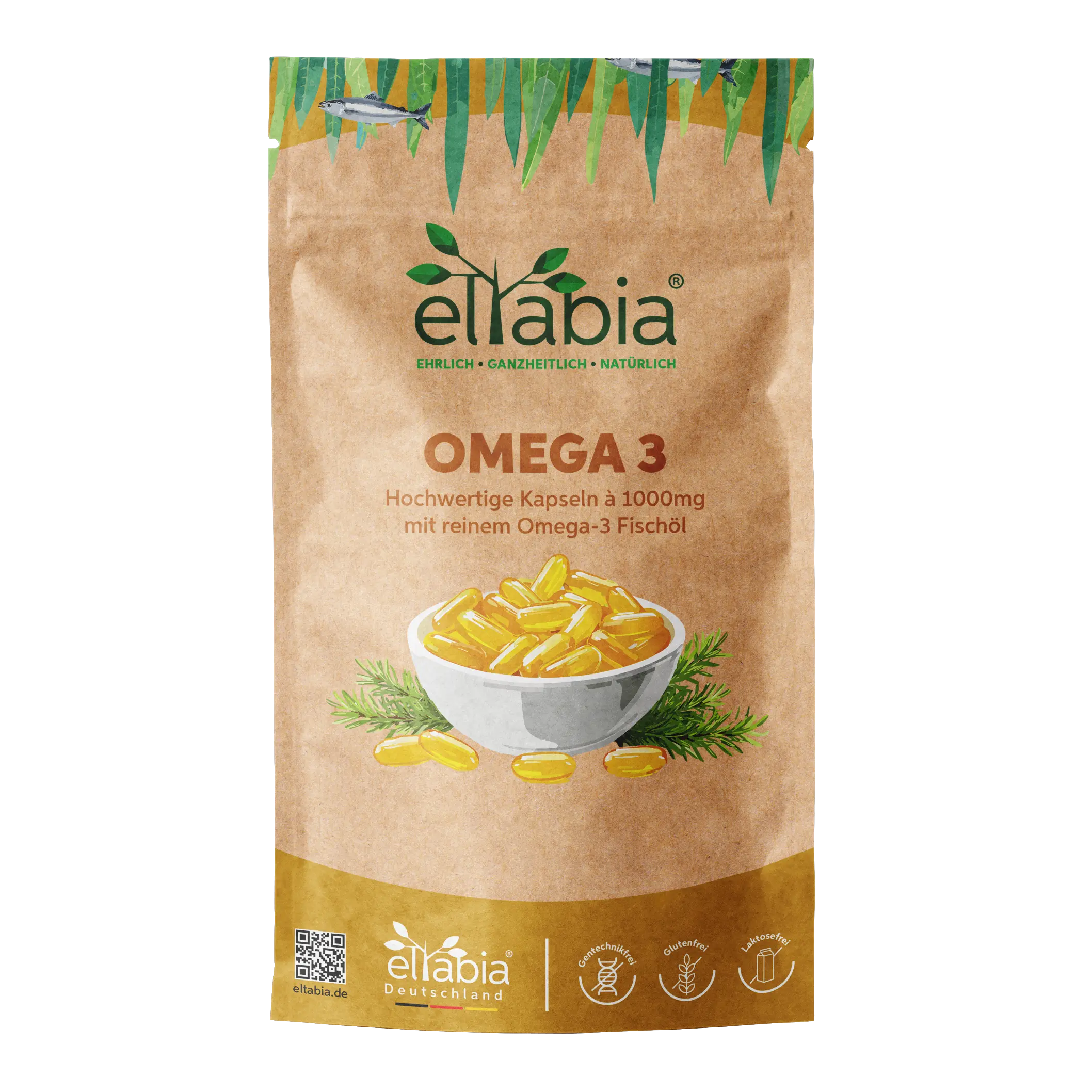 Omega 3 Fischöl Kapseln 1000mg