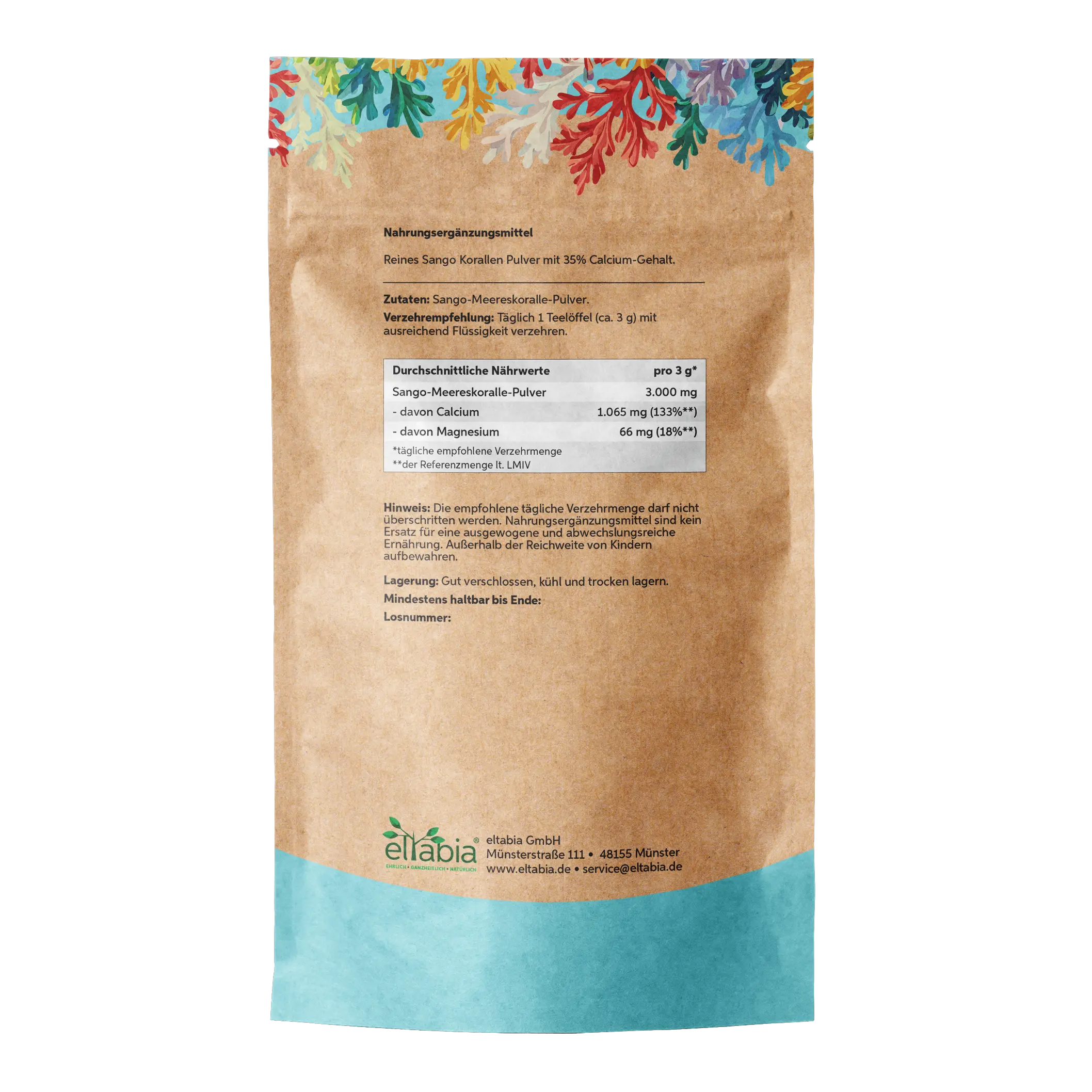 Sango Meereskoralle Pulver