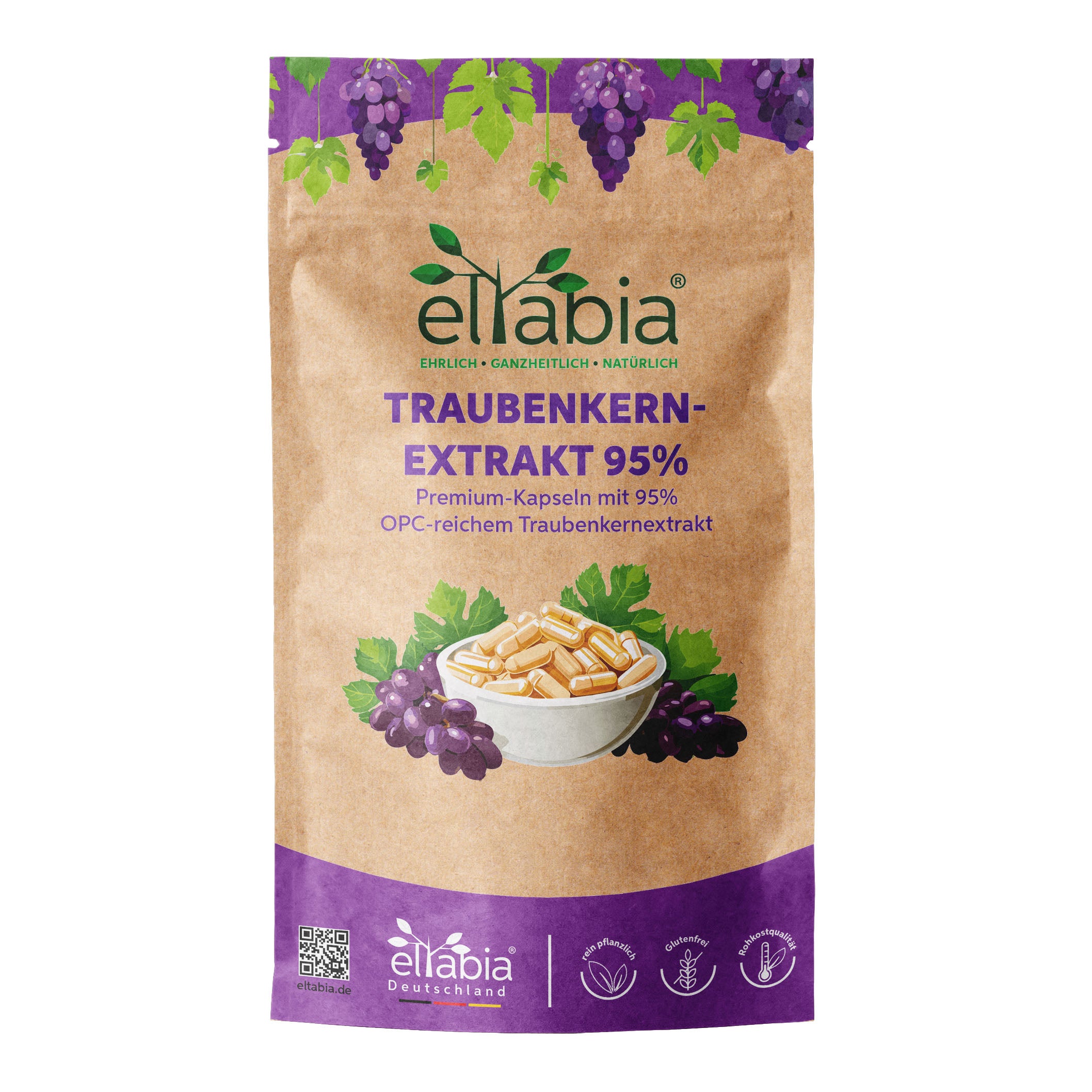 Traubenkernextrakt 95% OPC Kapseln