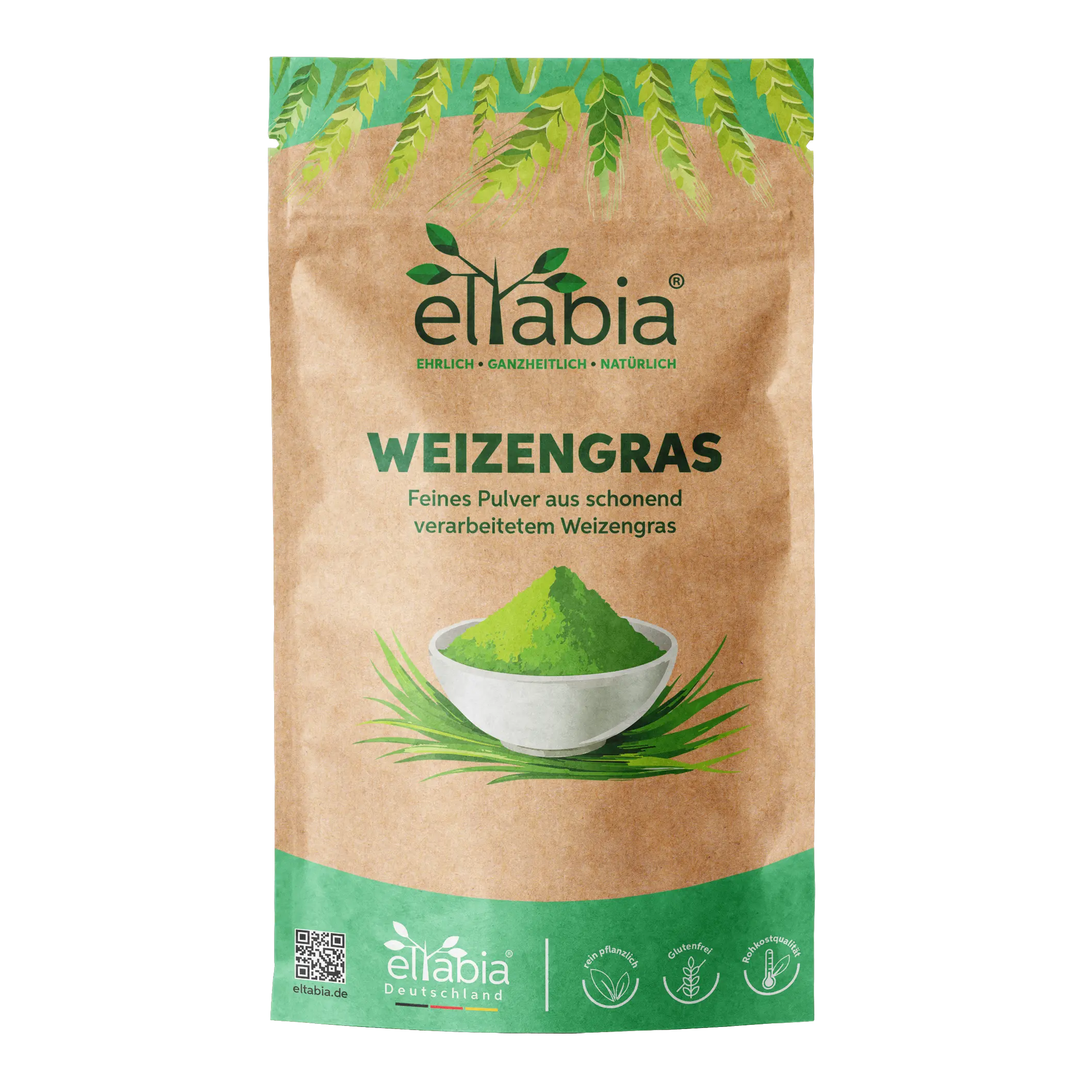 Weizengras Pulver