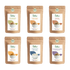 Superfood Probierpaket - Ashwagandha, Camu Camu, Guarana, Kurkuma, Magnesium Citrat, Traubenkernextrakt OPC