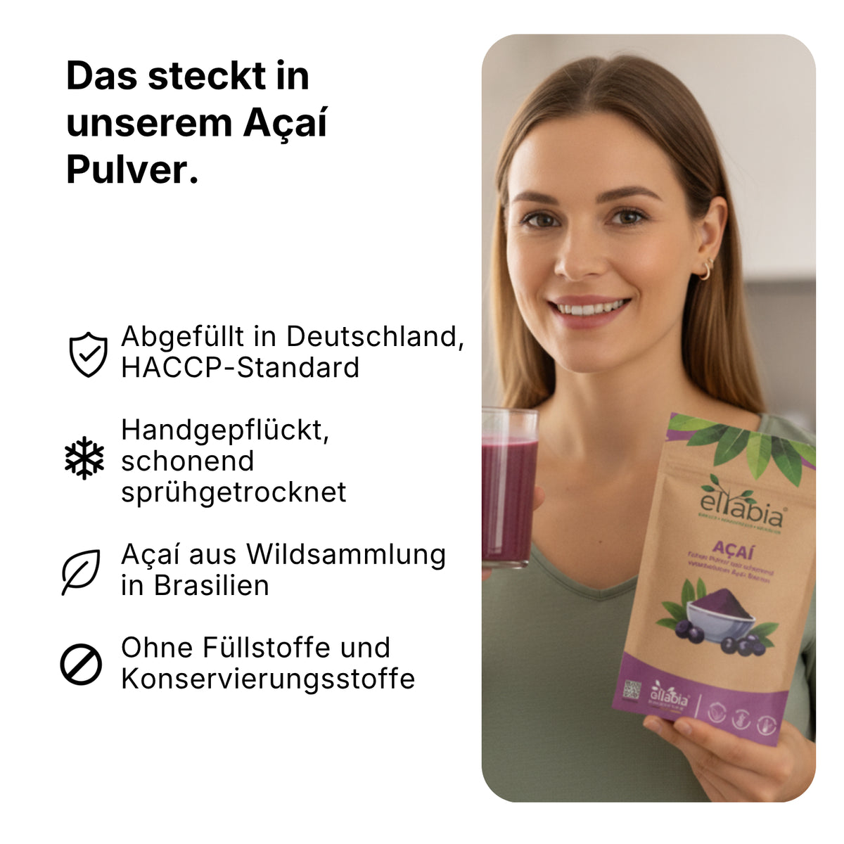 Açaí Pulver