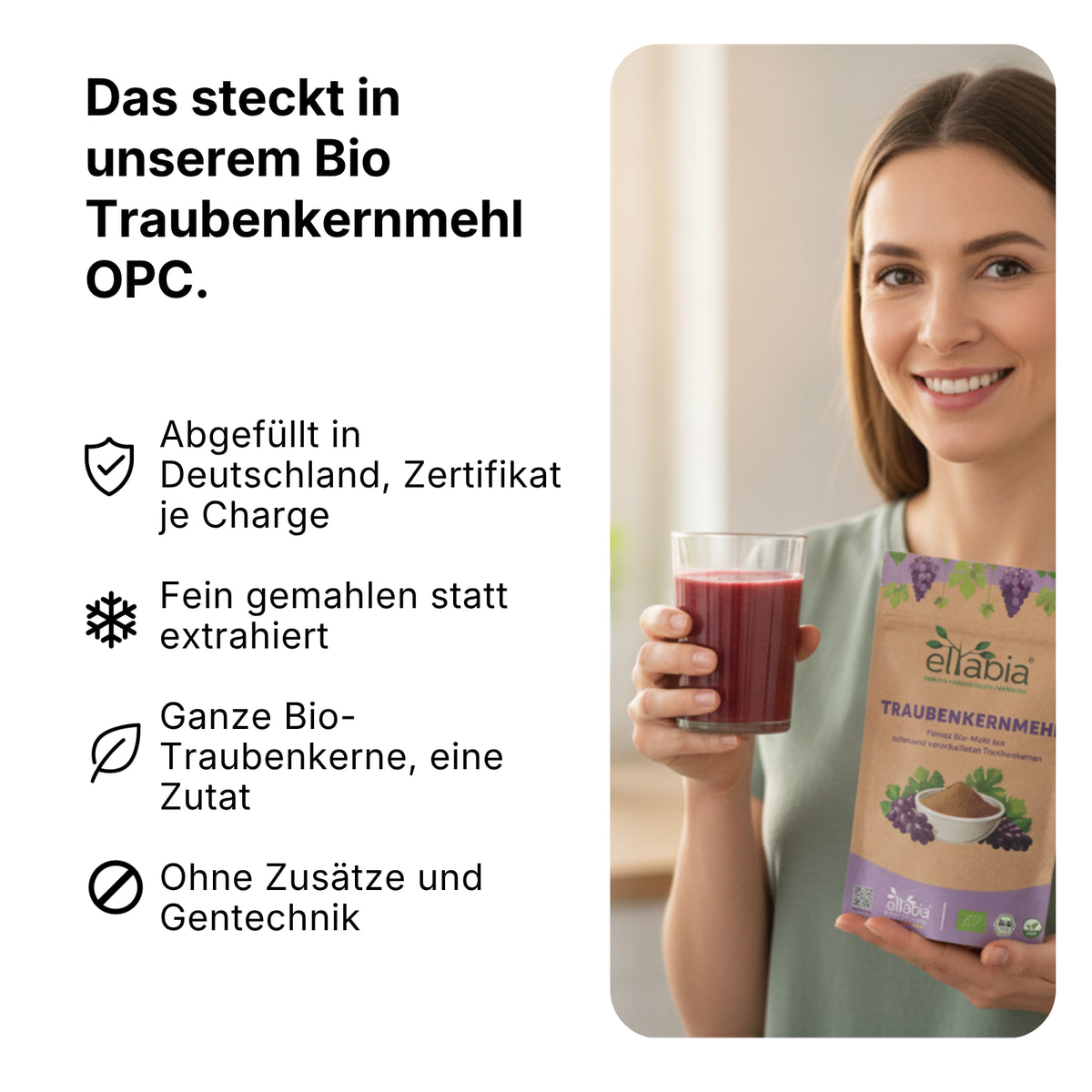 Bio Traubenkernmehl OPC