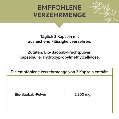 Bio Baobab Kapseln