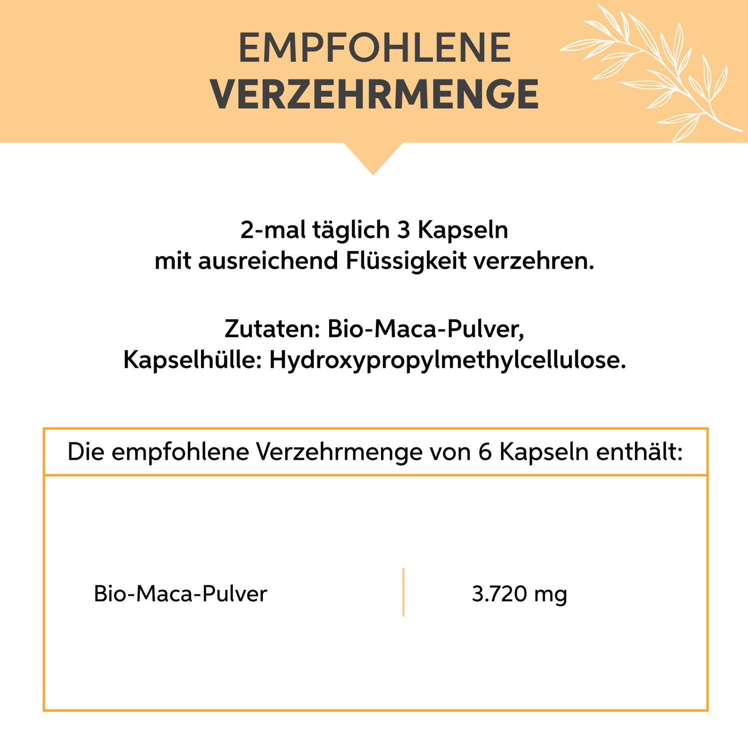 Bio Maca Kapseln
