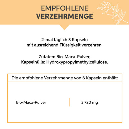 Bio Maca Kapseln