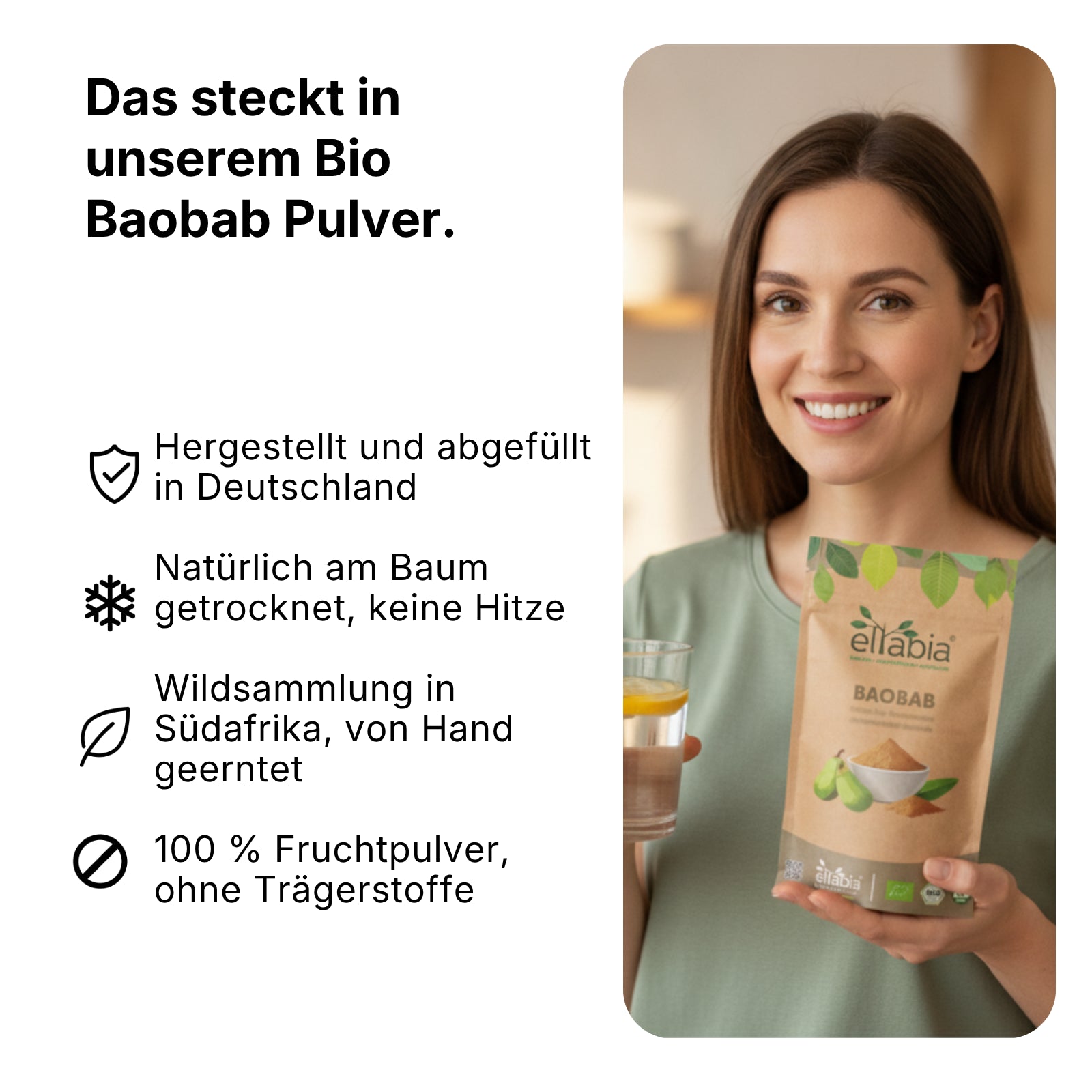 Bio Baobab Pulver