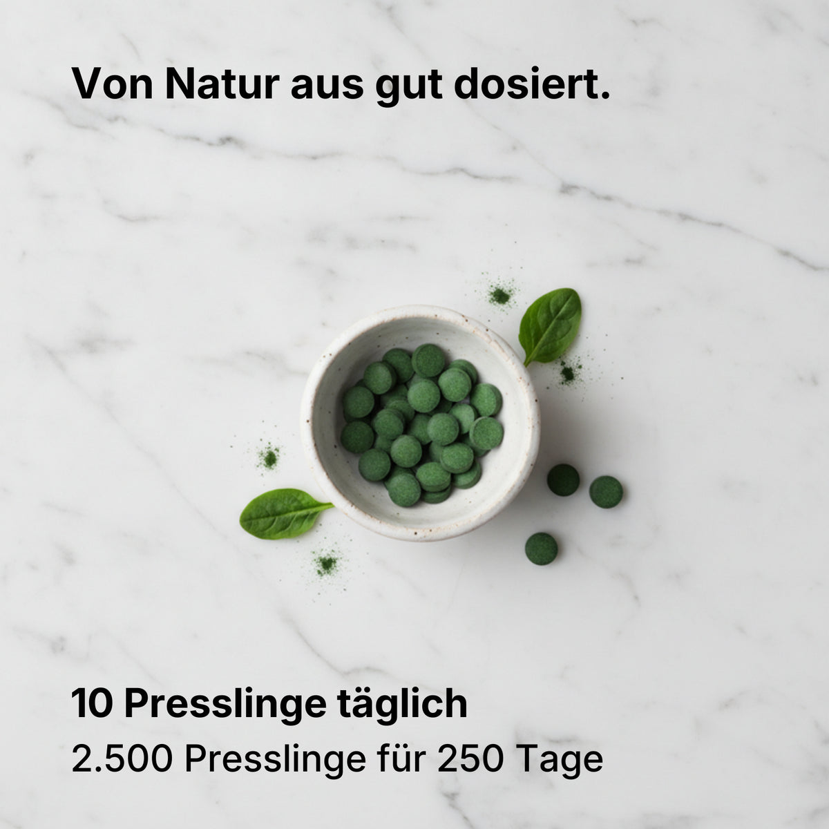 Bio Chlorella Presslinge
