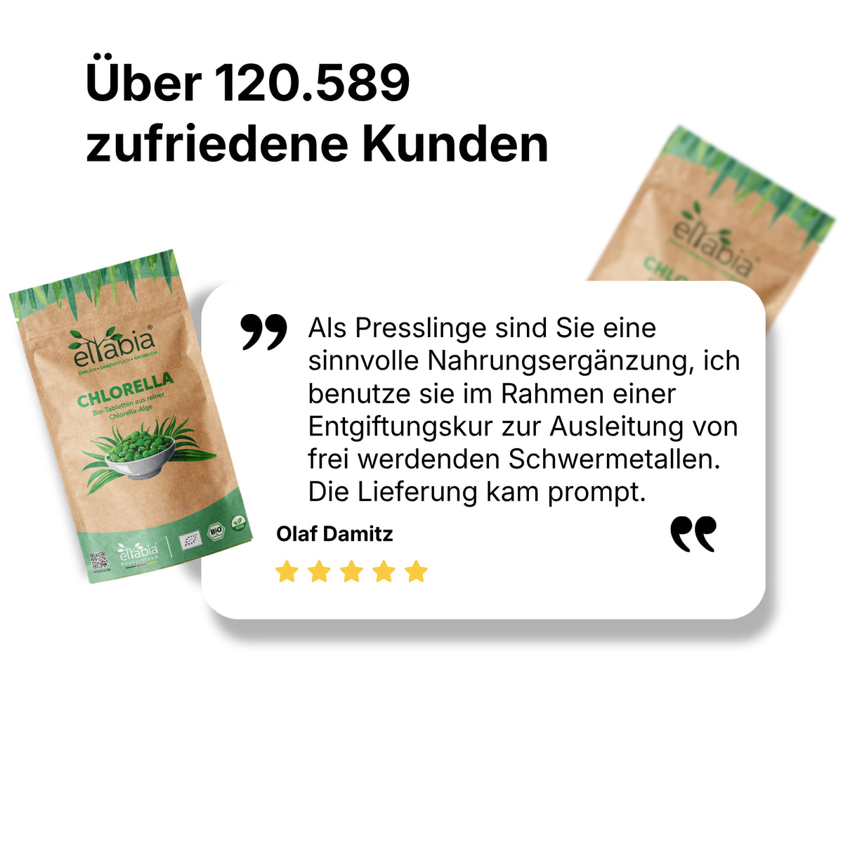 Bio Chlorella Presslinge