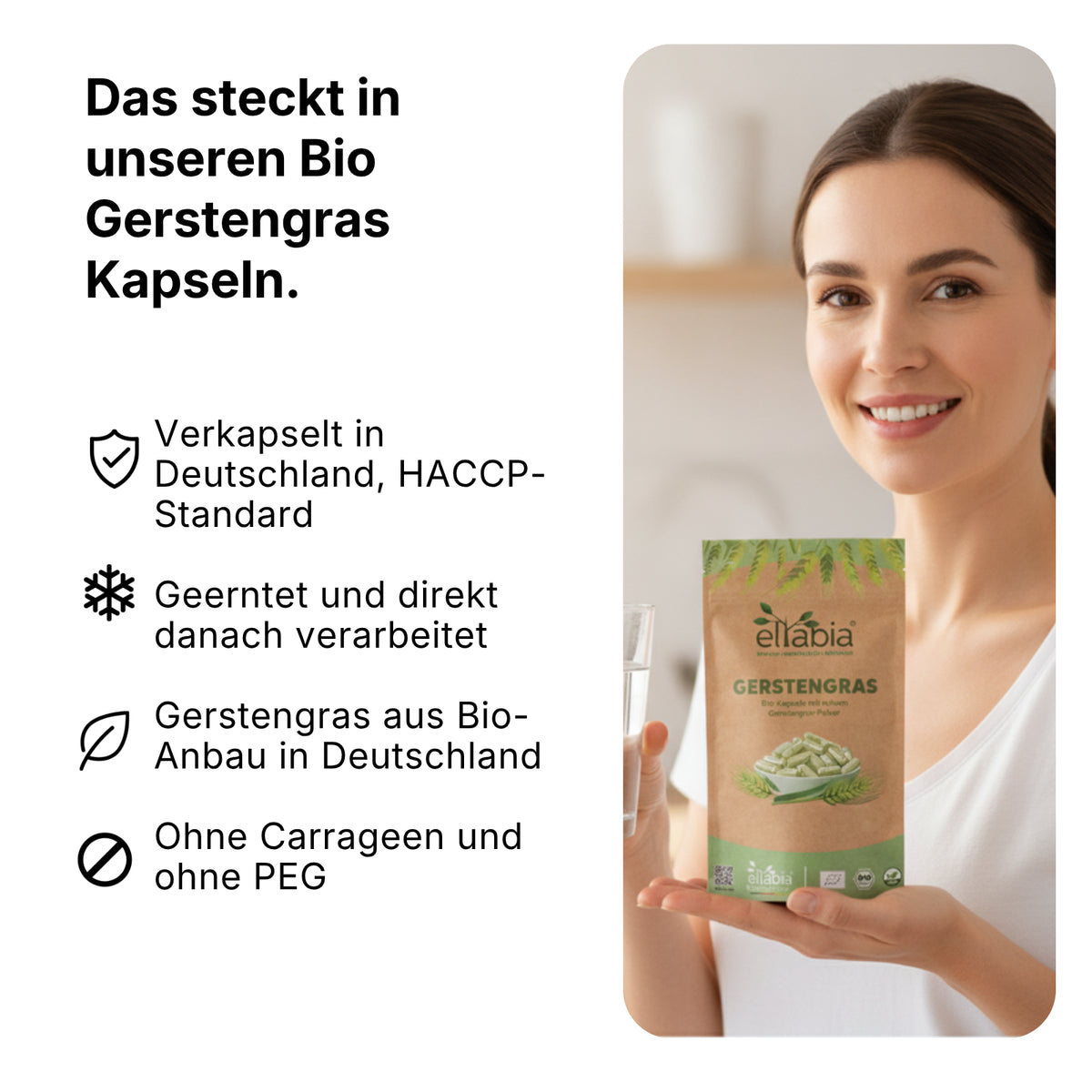 Bio Gerstengras Kapseln