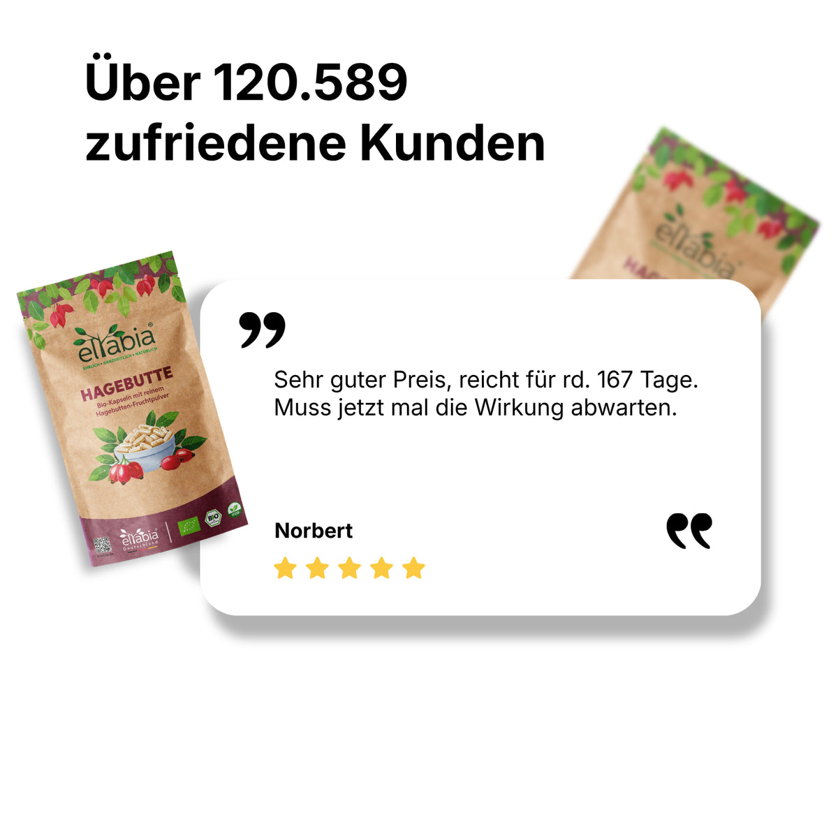 Bio Hagebutten Kapseln