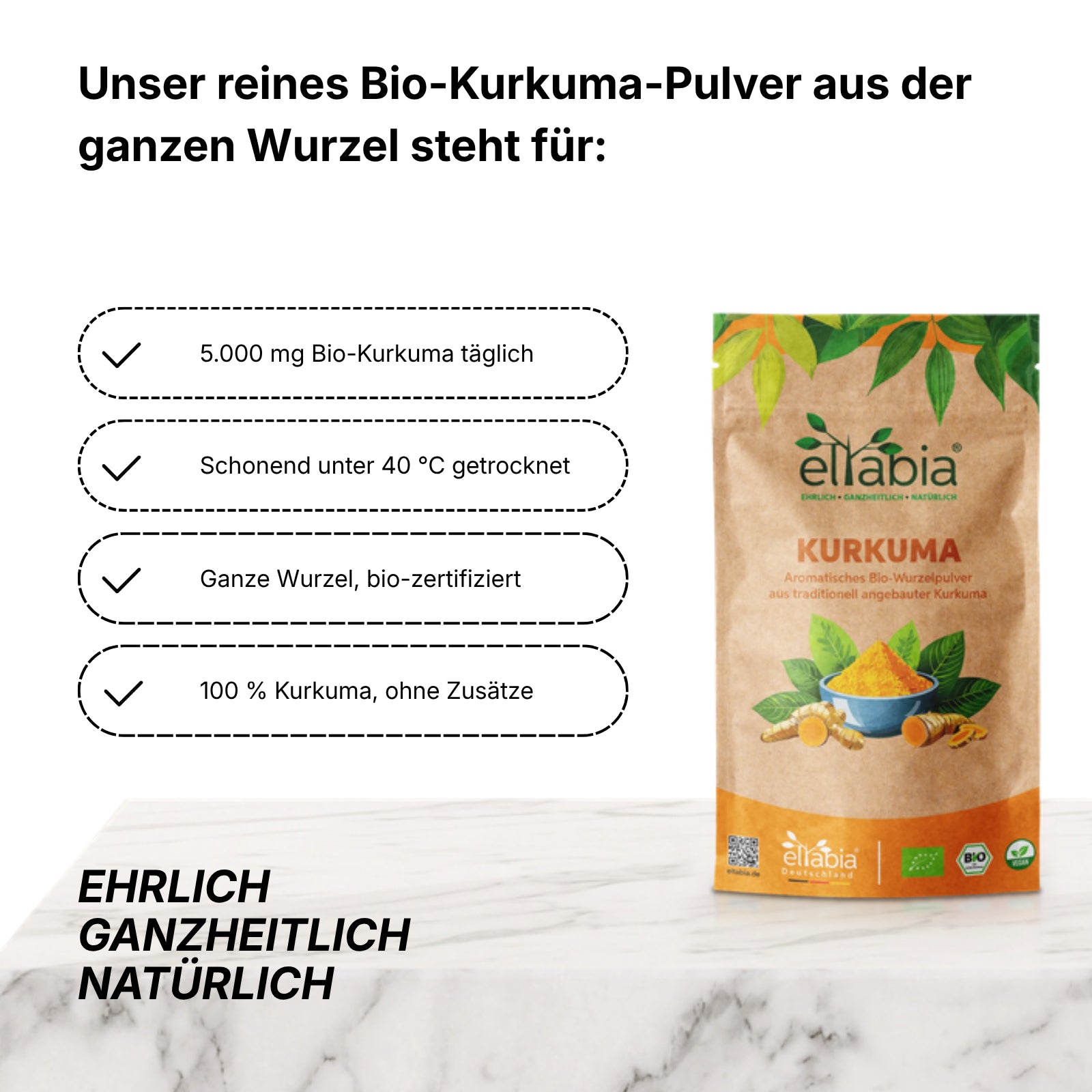 Bio Kurkuma Pulver