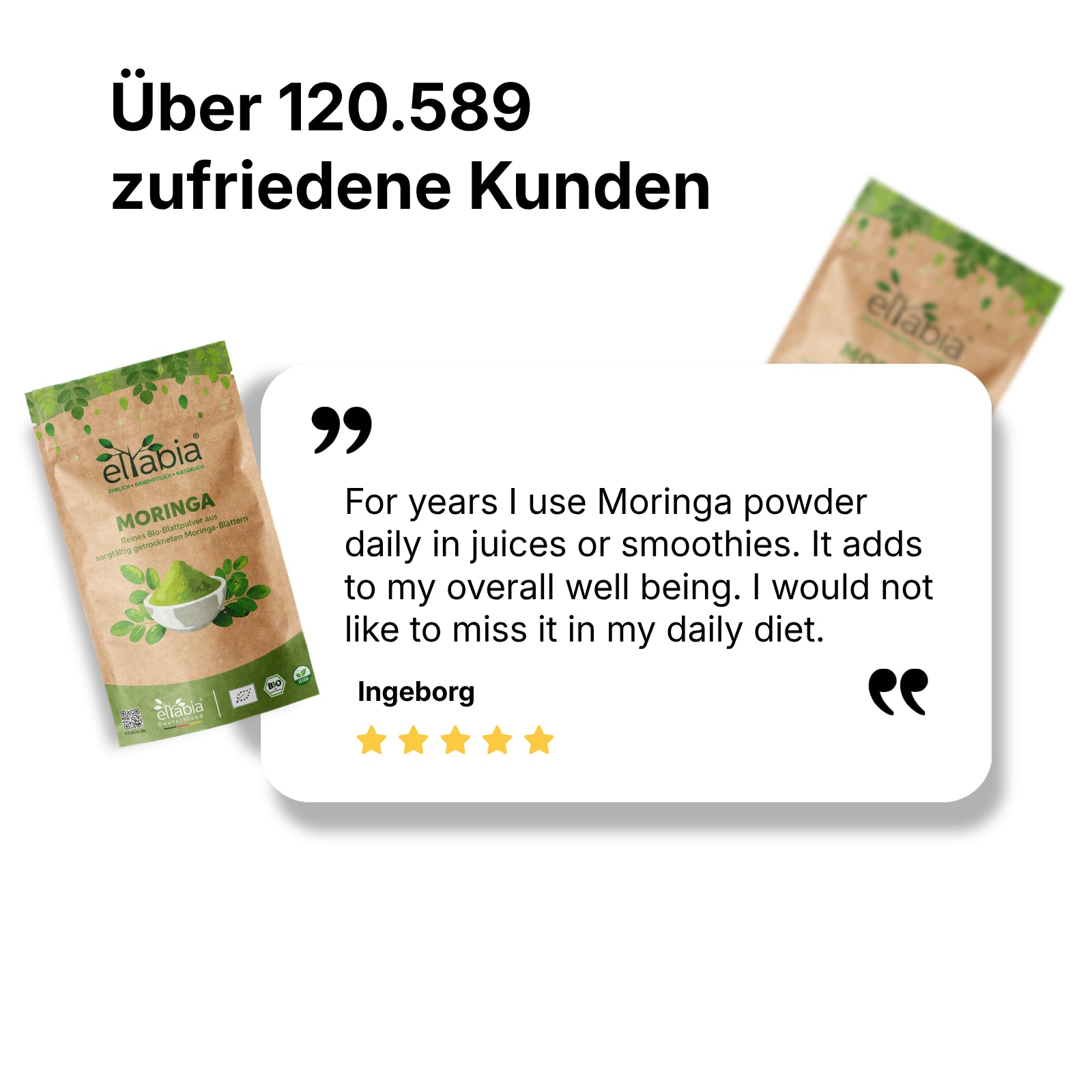 Bio Moringa Pulver