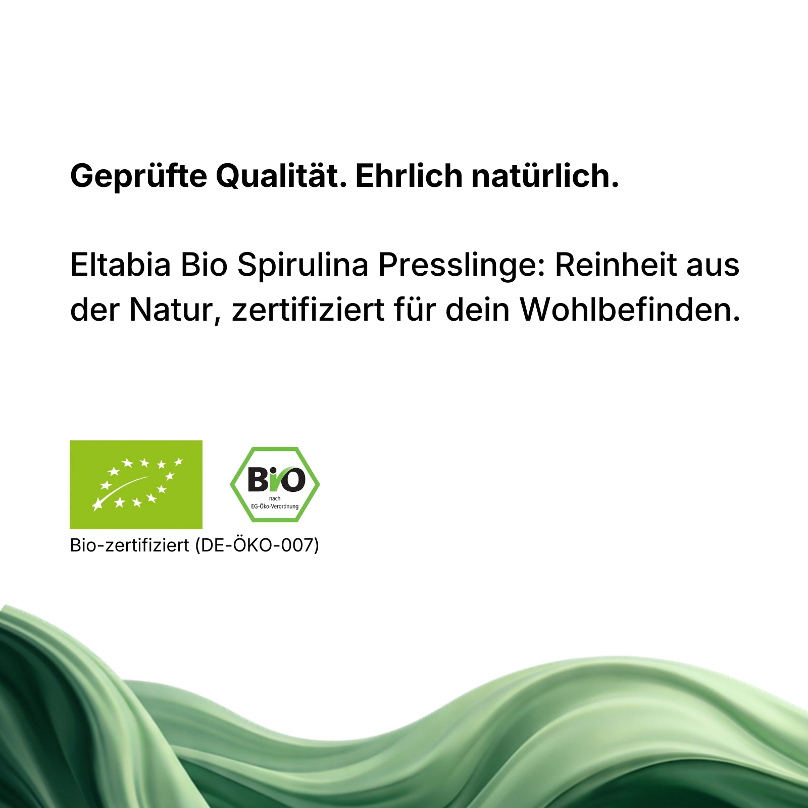 Bio Spirulina Presslinge
